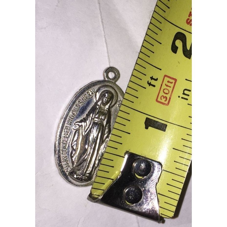 Other Holy Mother Religious pendant - Mary Conceived without sin - Size ONE SIZE - 6 Thumbnail