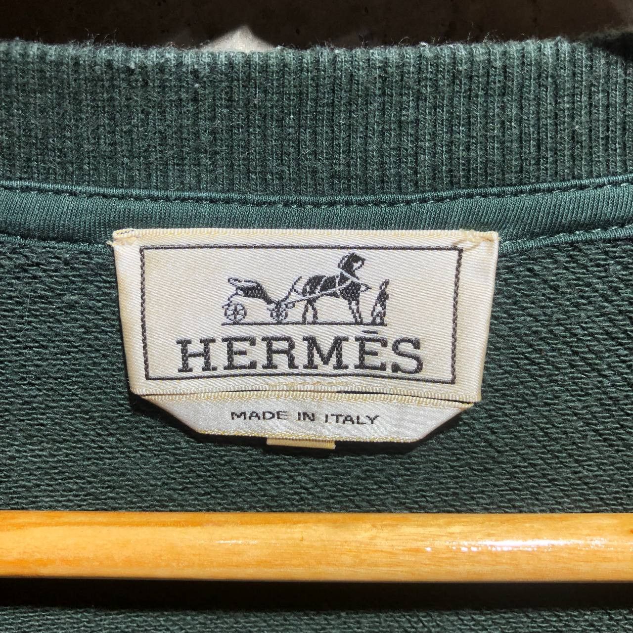 Hermes Hermes Crewneck long sleeves Size US XL / EU 56 / 4 - 11 Thumbnail