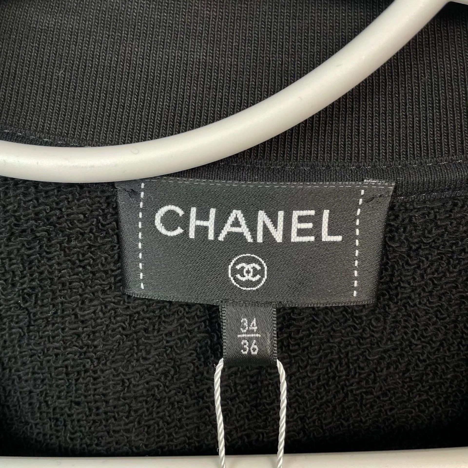 Chanel Chanel colorblock logo wool cardigan 36 Size XS / US 0-2 / IT 36-38 - 3 Thumbnail