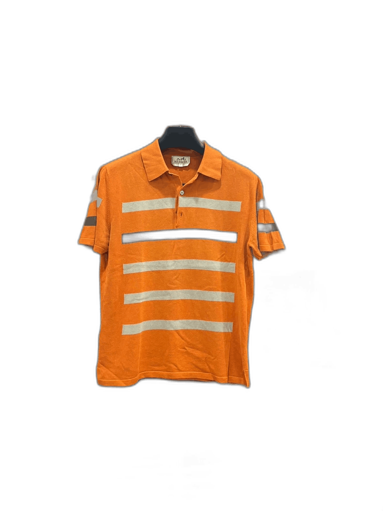 Hermes Hermes Knit Short Sleeve Polo Size M Size US M / EU 48-50 / 2 - 1 Thumbnail