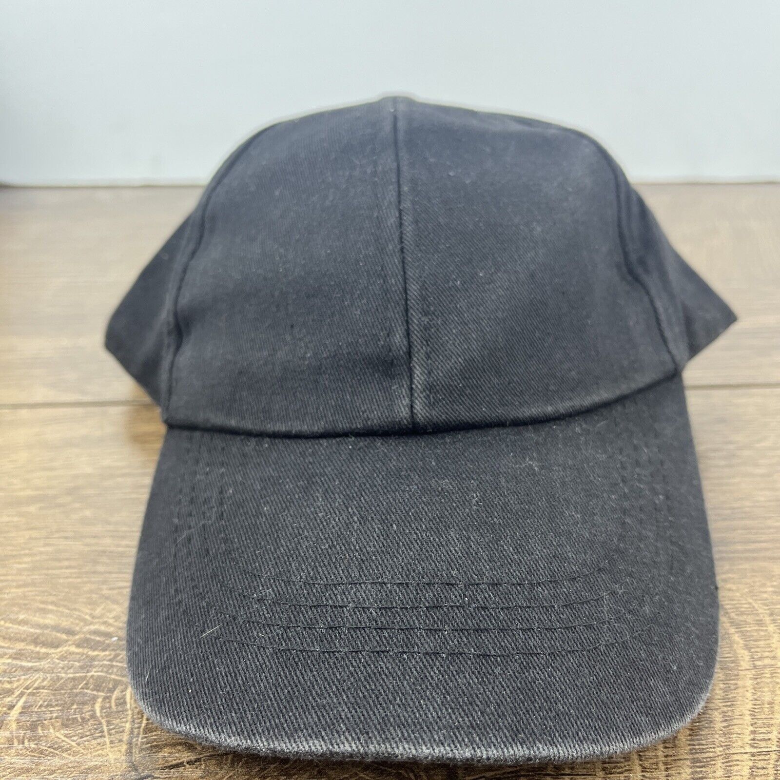 Other Black Baseball Hat Black Baseball Cap Hat Adjustable Adult S Size ONE SIZE - 2 Thumbnail