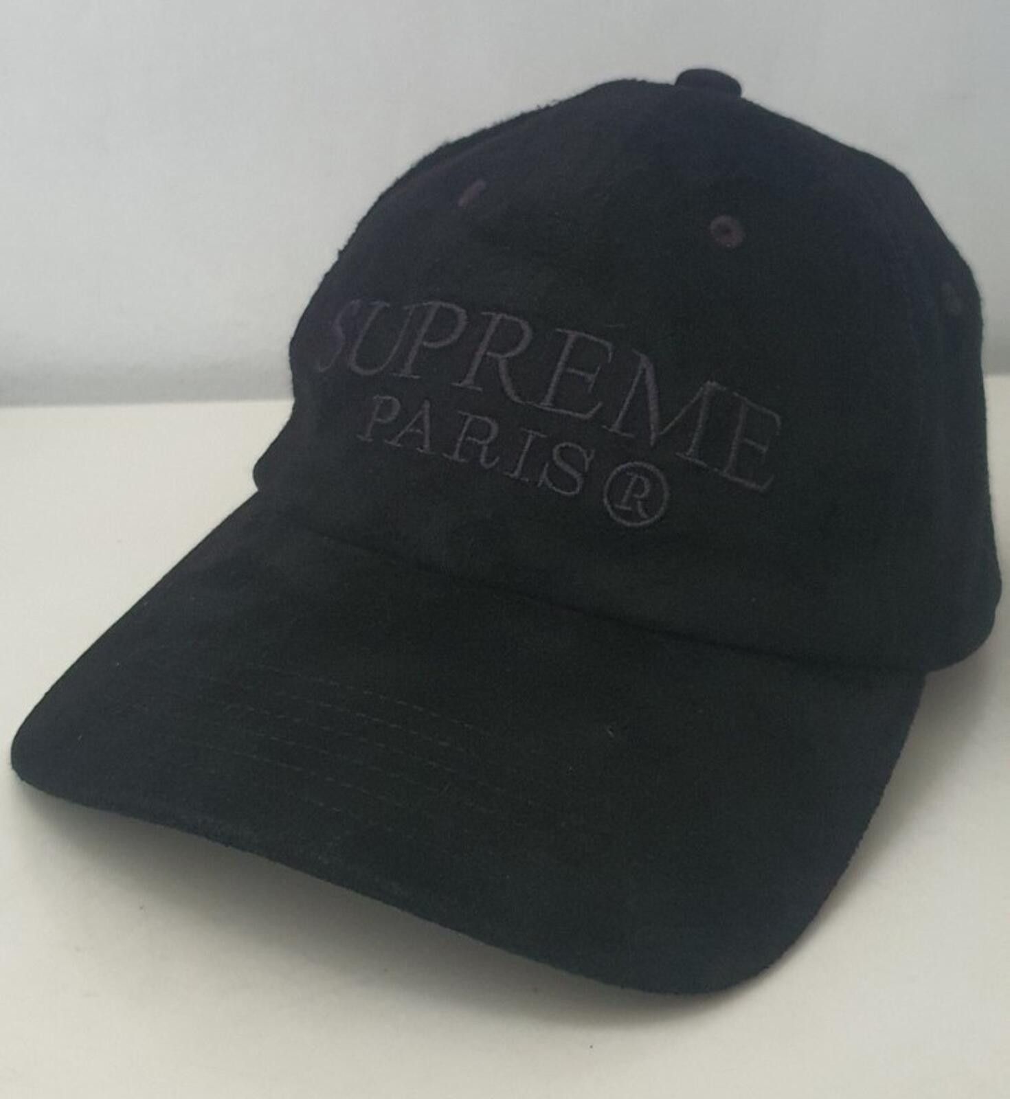 Number (N)ine × Supreme Supreme Number Nine 6 Panel Cap Black