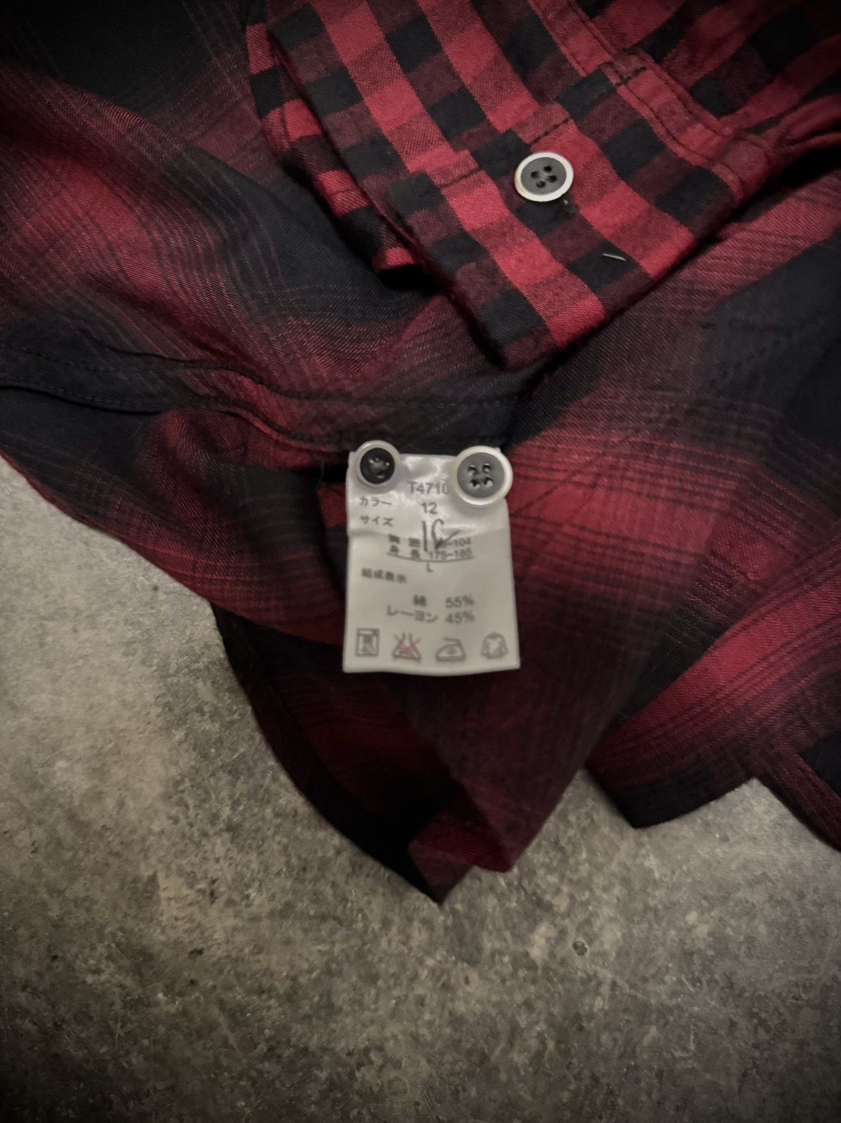 semanticdesign Rare semanticdesign Plaid Flannel Size US L / EU 52-54 / 3 - 4 Thumbnail