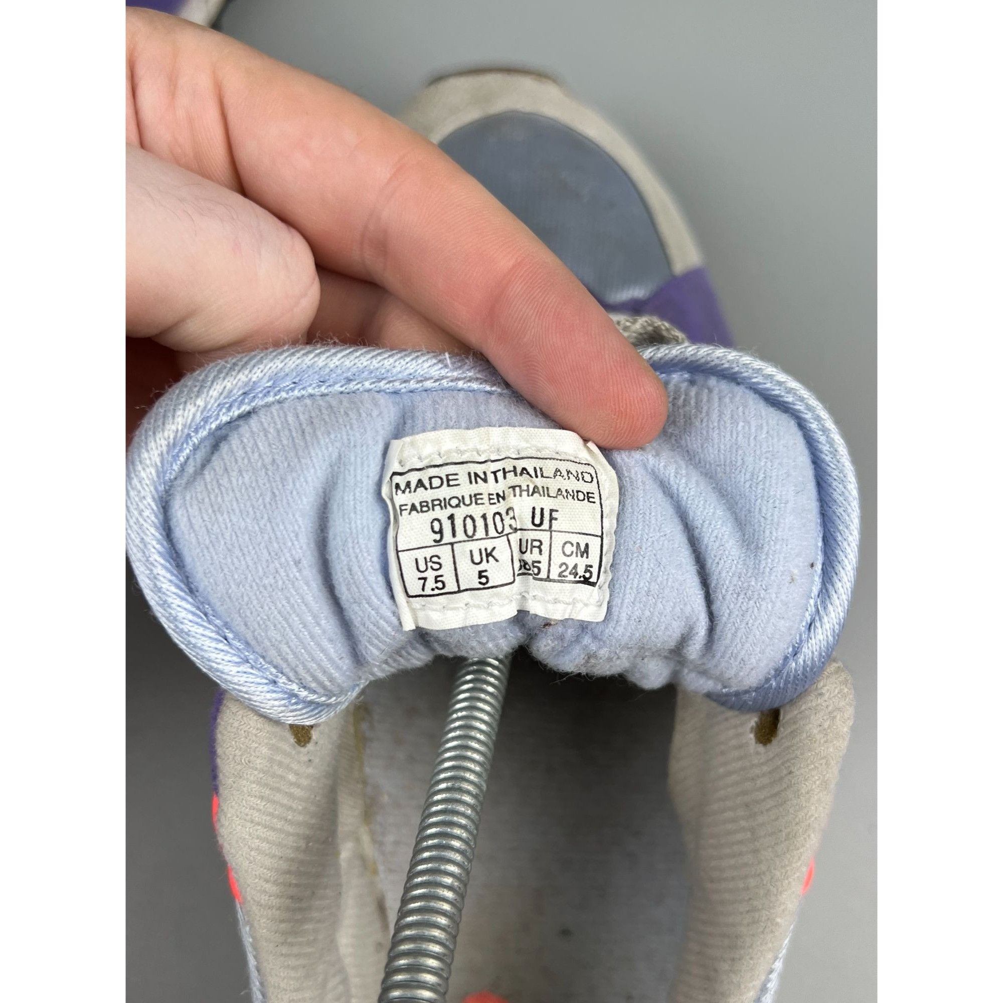 Nike 1991 Vintage Nike Waffle Racer Faux Suede Sneakers (Y0865) Size US 8.5 / IT 38.5 - 10 Thumbnail