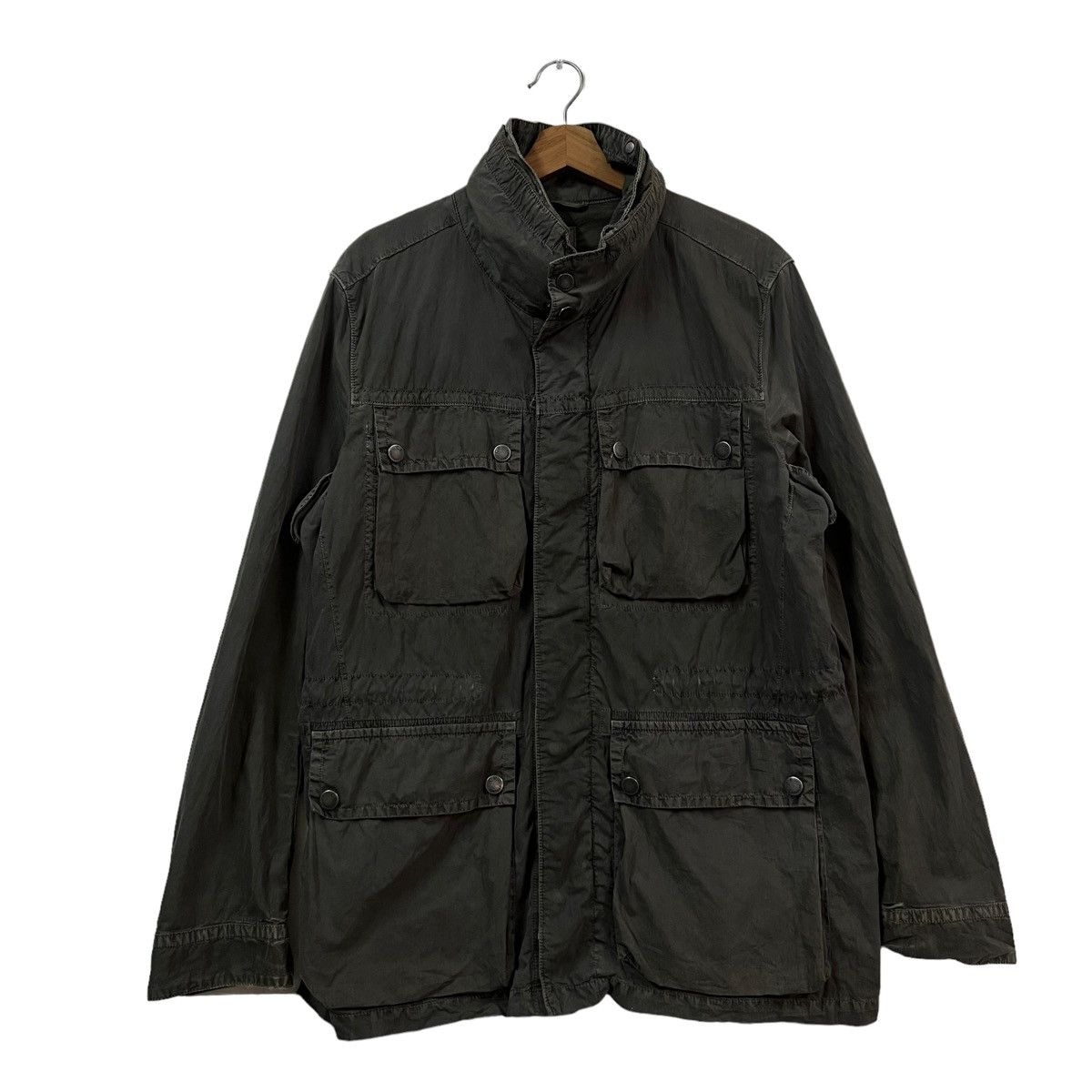 C.P. Company 🔥VINTAGE BIKER JACKET CP COMPANY MADE IN ITALY CARGO POCKET Size US L / EU 52-54 / 3 - 1 Thumbnail