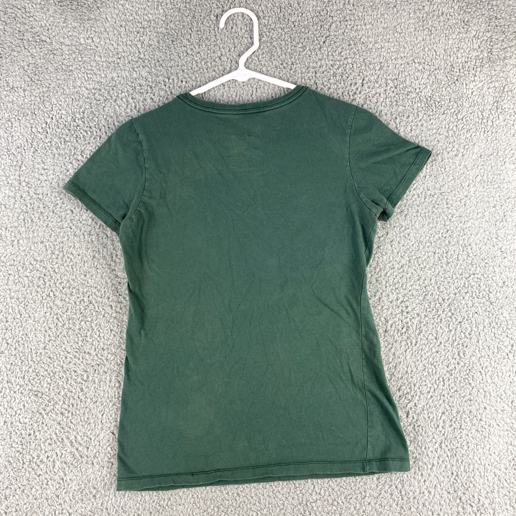 Nike Nike Dri-Fit Green Women's Short Sleeve Crewneck T-Shirt Sz S Small / 39-44 Nike Basic Activewear Navy? Size S / US 4 / IT 40 - 6 Thumbnail