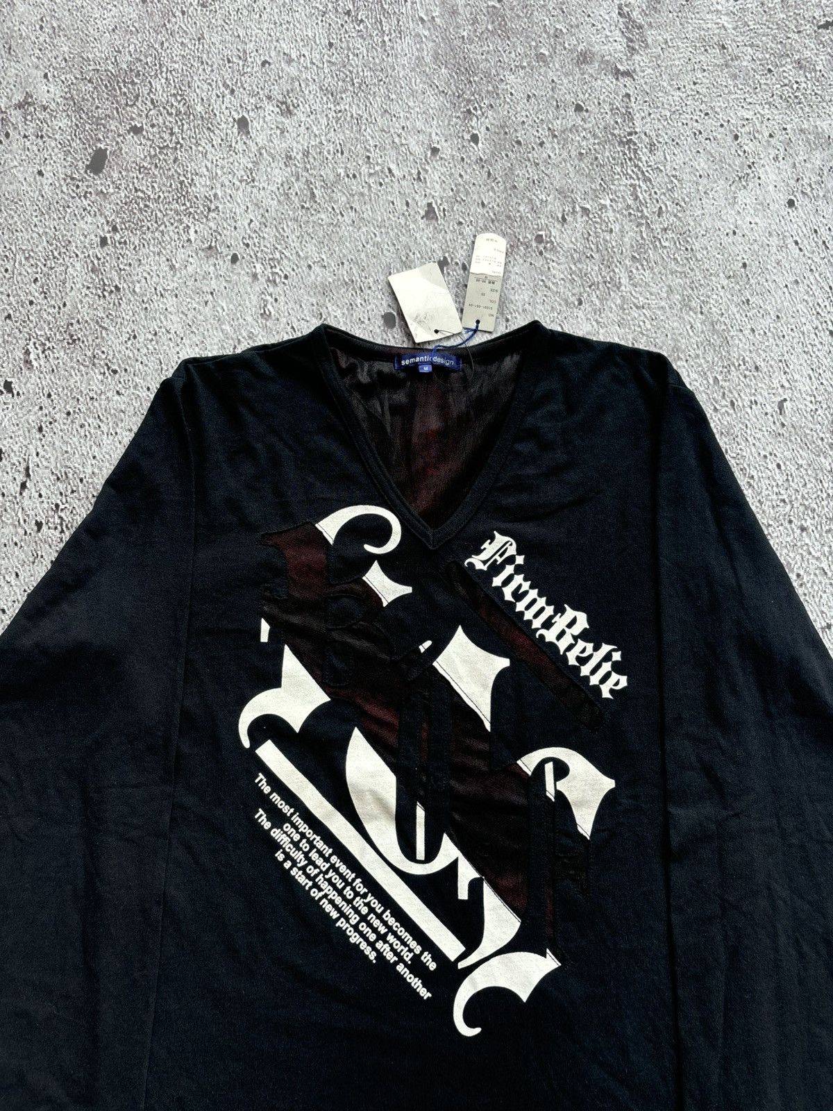 semanticdesign Y2k Semanticdesign Ifsix Punk Style Longsleeve Size US M / EU 48-50 / 2 - 2 Thumbnail
