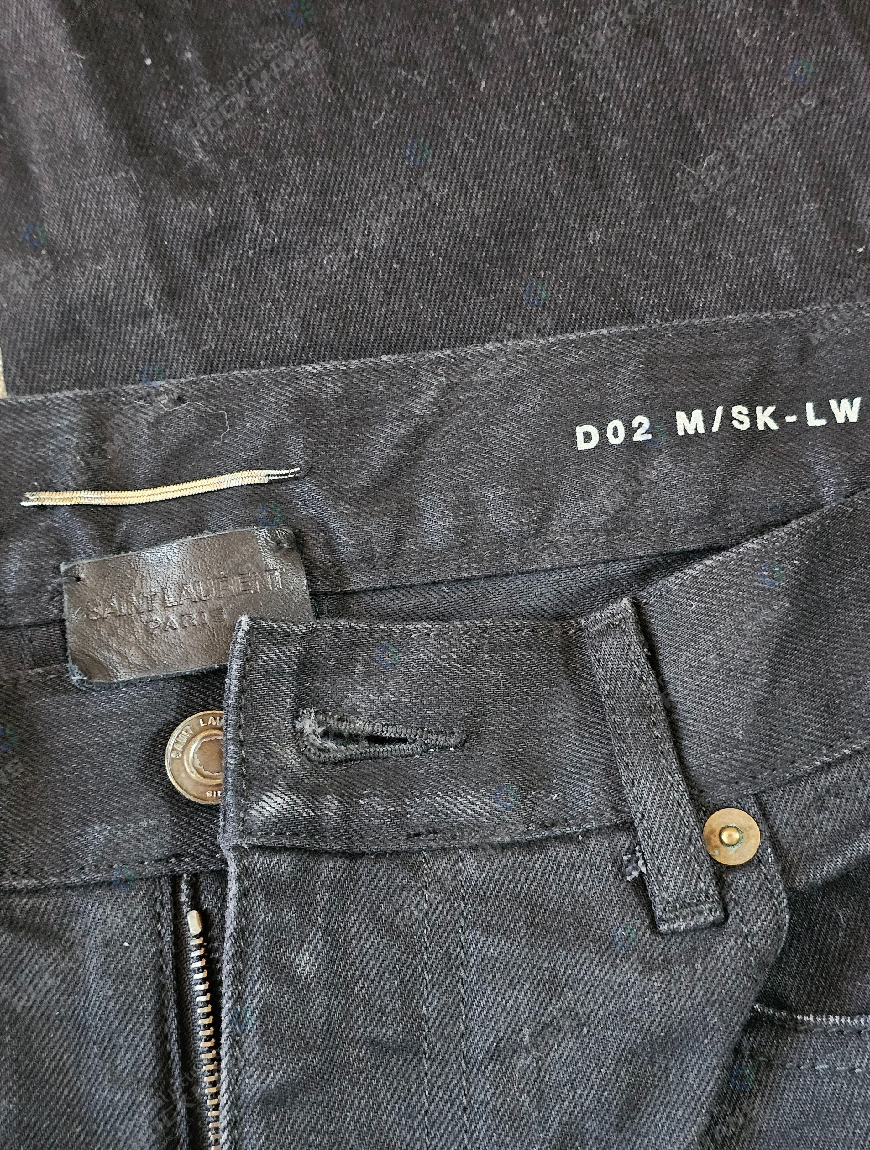 Saint Laurent Paris Saint Laurent Paris Men's D02 Jeans Size 32 Size US 31 - 4 Thumbnail