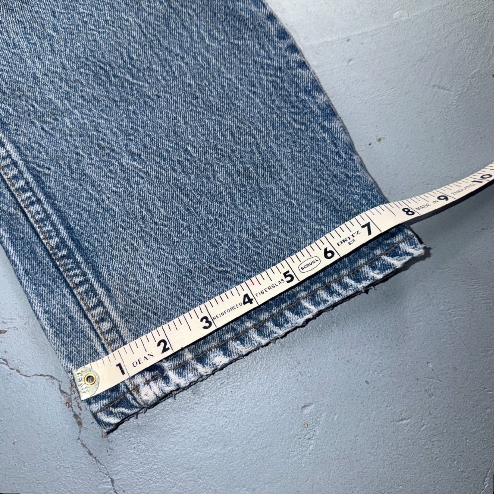 Levi's VINTAGE Levi's 501 Jeans Straight Levis 501 Series Men 34x38 Blue Denim 80s USA 90s Active Classic Size US 34 / EU 50 - 5 Thumbnail