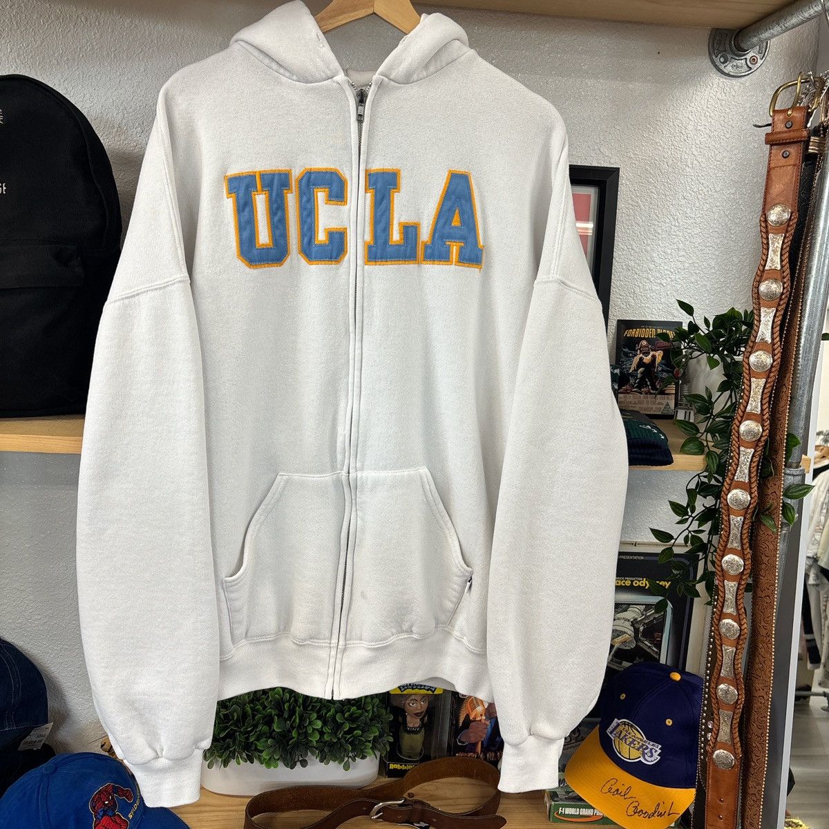 Russell Athletic Vintage Russell Athletic UCLA Zip Up Size US XXL / EU 58 / 5 - 3 Thumbnail