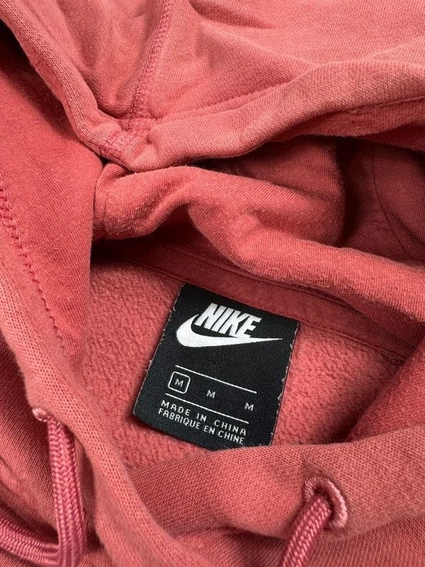Nike Nike center logo hoodie coral pink white M Size US M / EU 48-50 / 2 - 6 Thumbnail