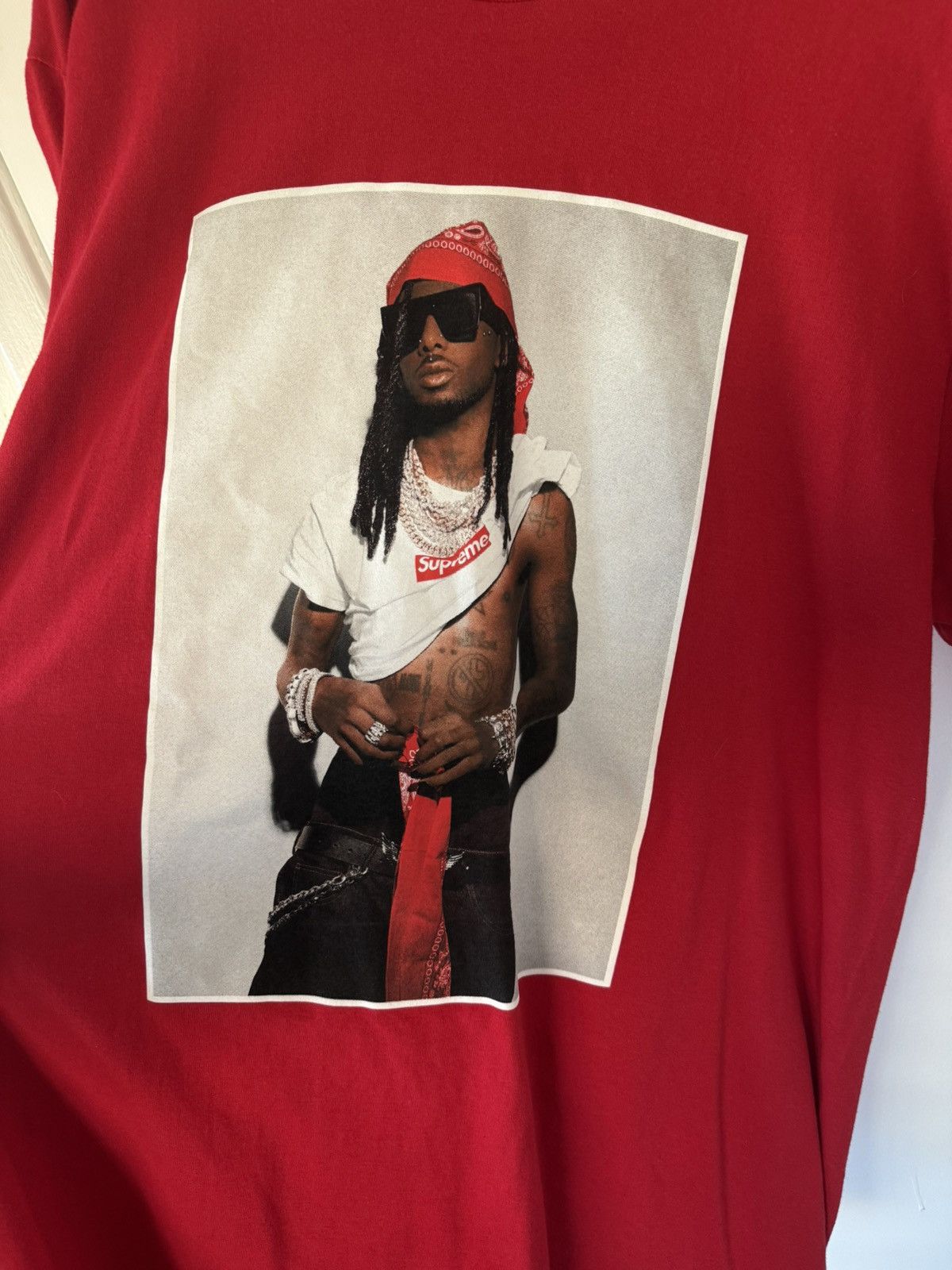 Supreme Supreme Playboi Carti Tee Size US L / EU 52-54 / 3 - 5 Thumbnail