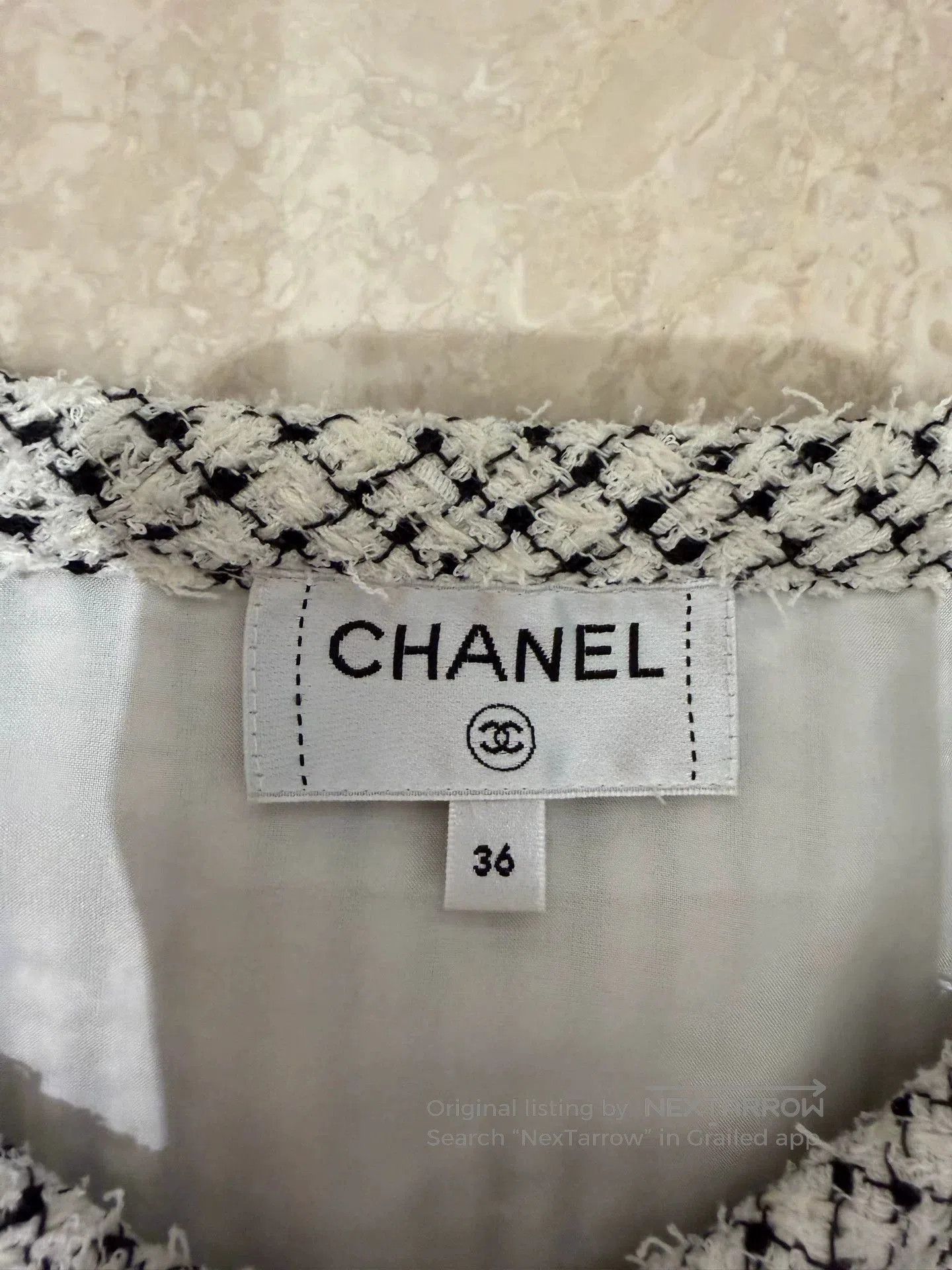 Chanel Chanel 21P Chain Tie Long Sleeve Top. Size US S / EU 44-46 / 1 - 3 Thumbnail