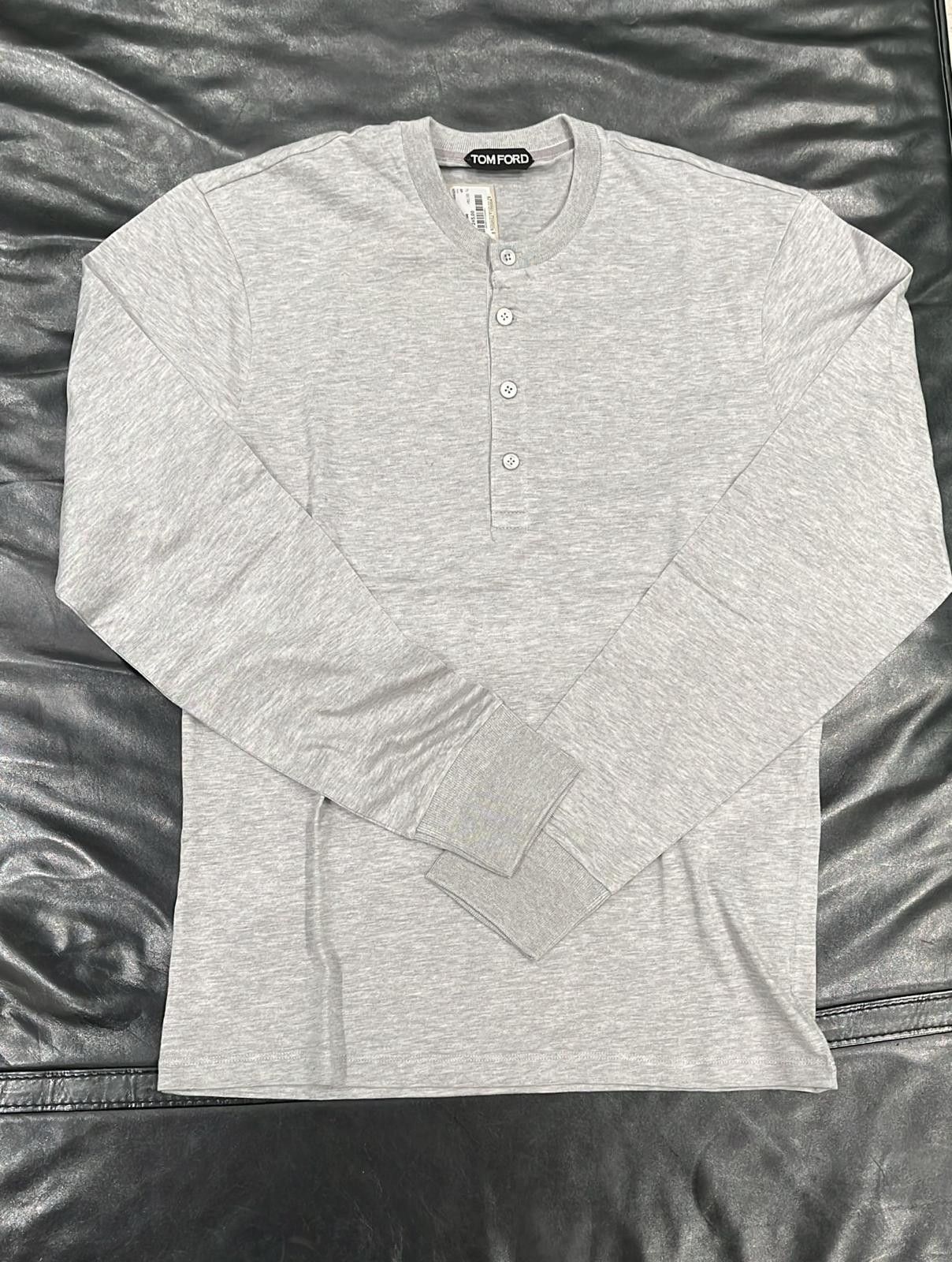 Tom Ford o1loc1c0825 TFJ243 Sweater in Grey Size US M / EU 48-50 / 2 - 1 Preview