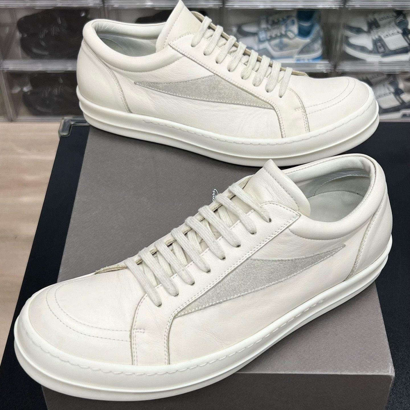 Rick Owens Rick Owens White Designer Casual Size US S / EU 44-46 / 1 - 1 Thumbnail