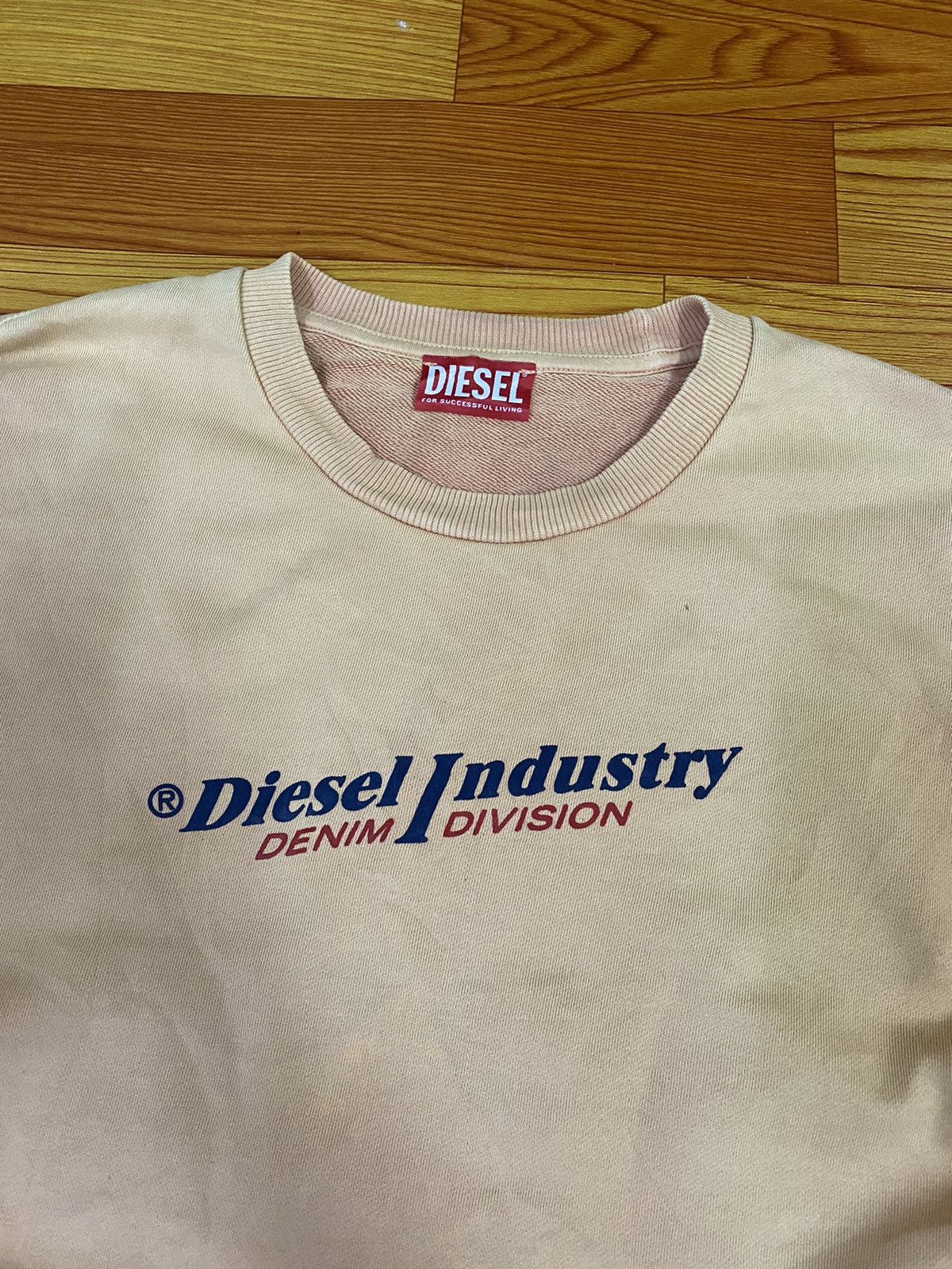 Diesel × Vintage Rare Diesel Industry Sweatshirt Size US L / EU 52-54 / 3 - 2 Thumbnail