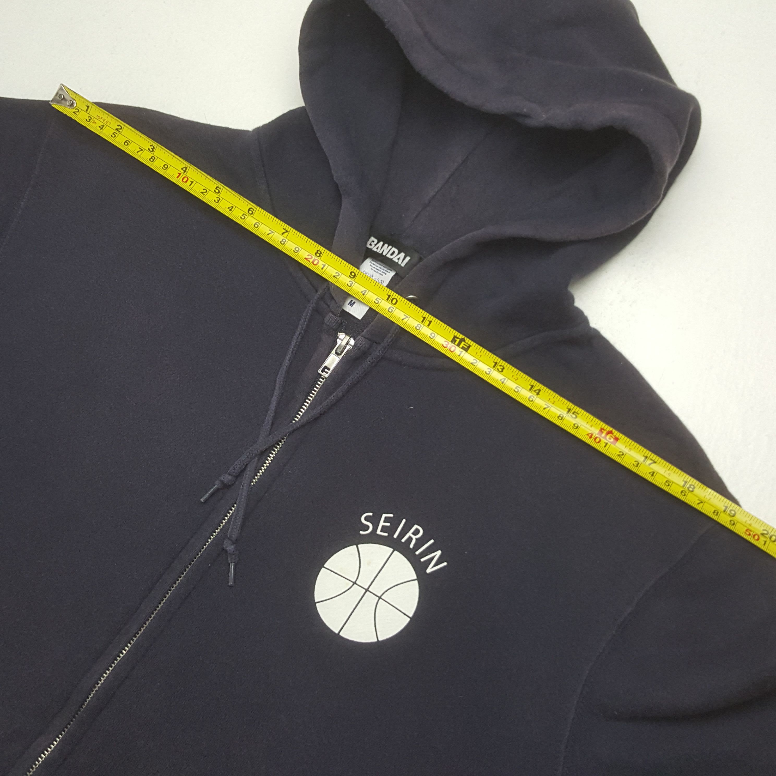 Anime Vintage Bandai Seirin Japan Basketball Anime Hoodies C325N6 Size US S / EU 44-46 / 1 - 6 Thumbnail