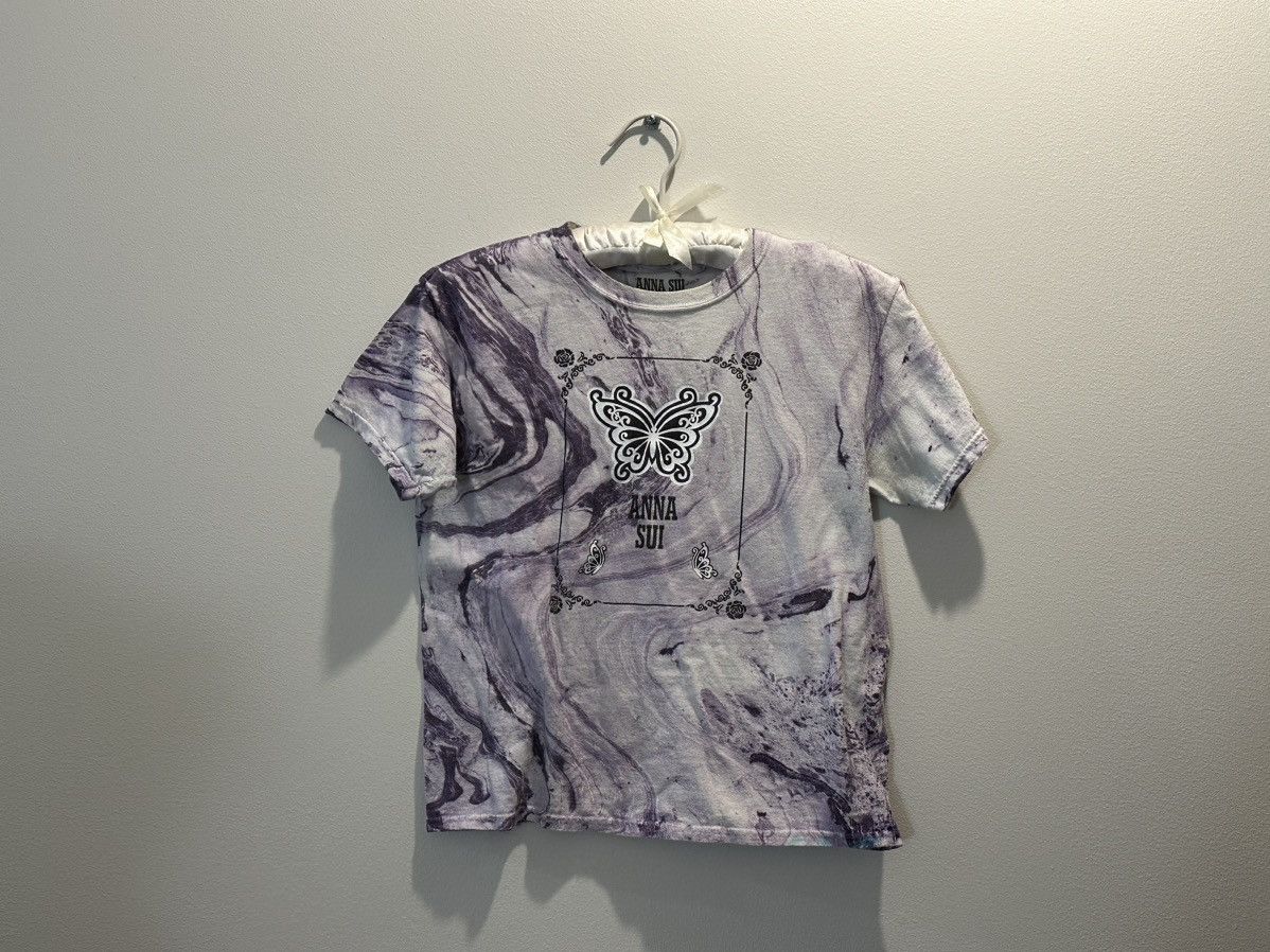 Anna Sui butterfly print shirt Size L / US 10 / IT 46 - 1 Thumbnail