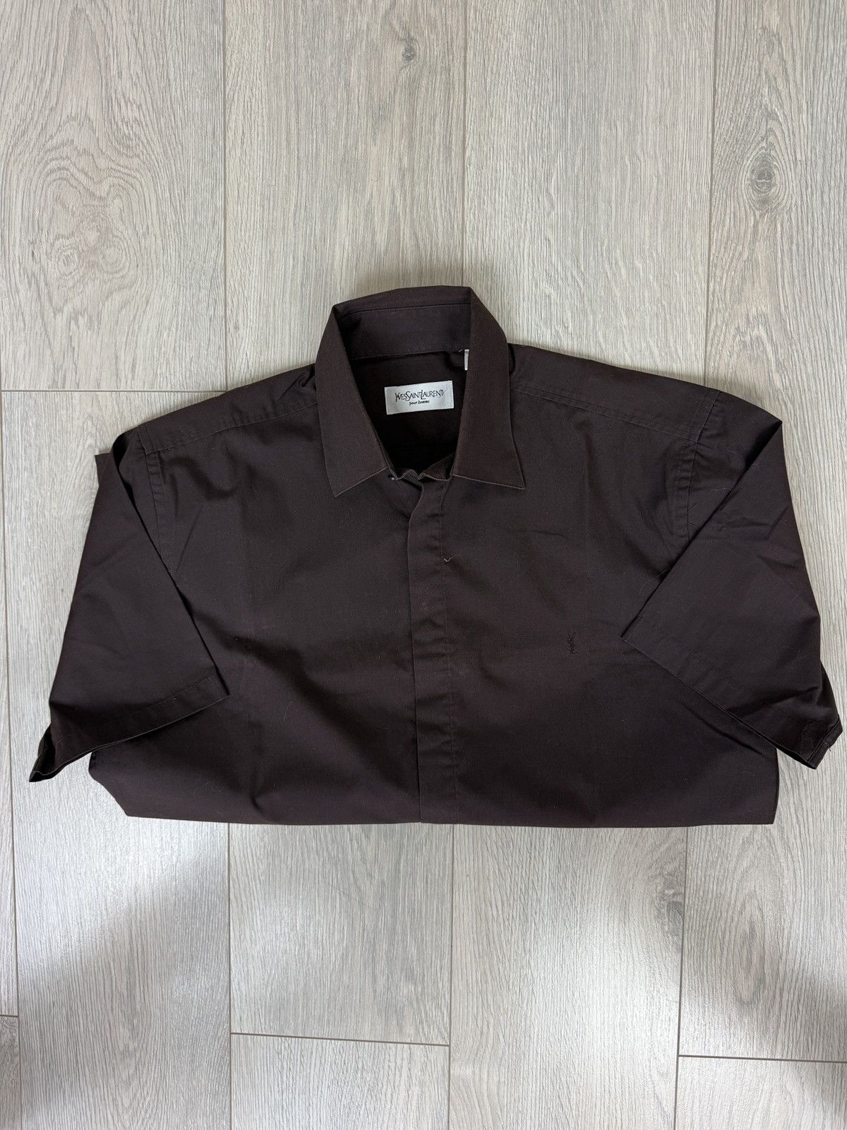 Yves Saint Laurent YvesSaintLaurent short Sleeve shirt Size US M / EU 48-50 / 2 - 7 Thumbnail