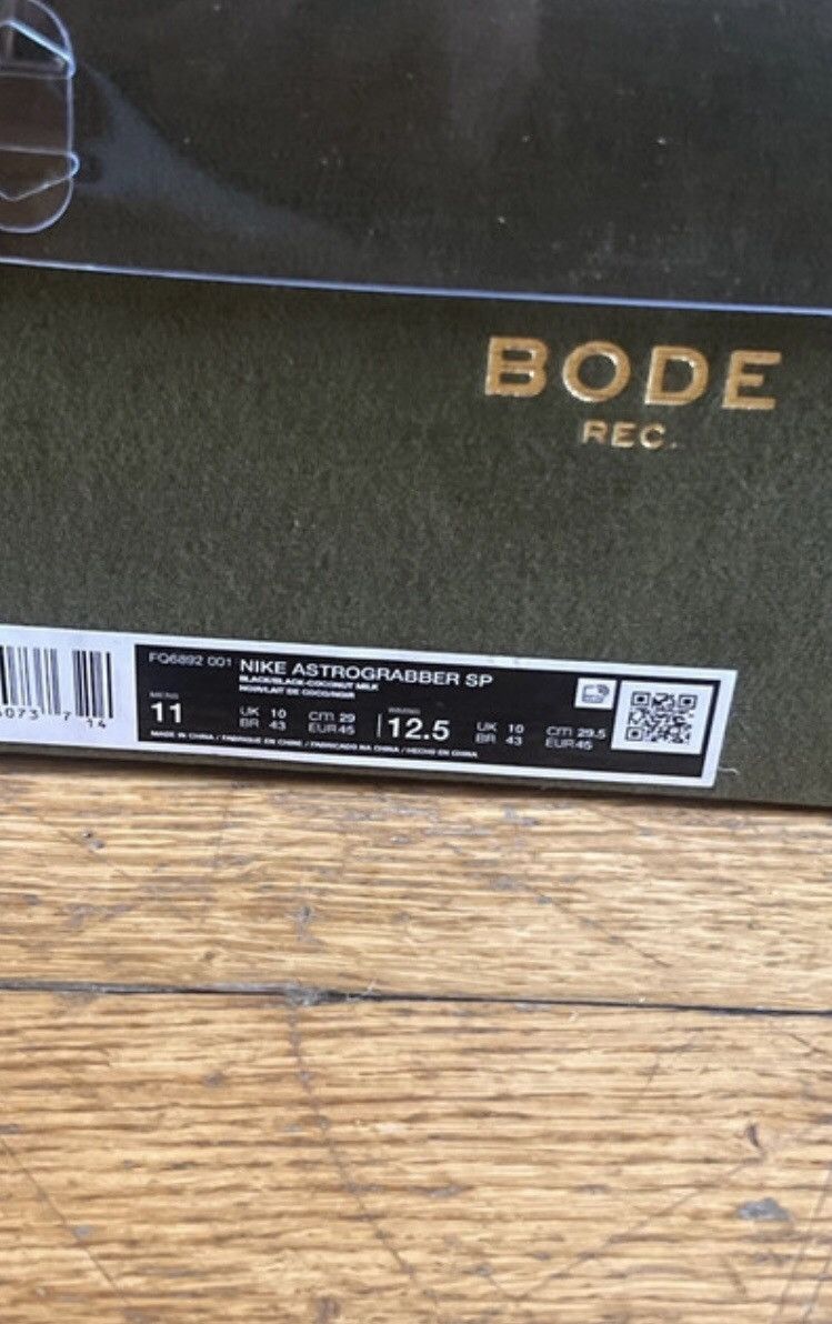 Bode × Nike Bode Rec. Astrograbber Black Size US 11 / EU 44 - 12 Thumbnail