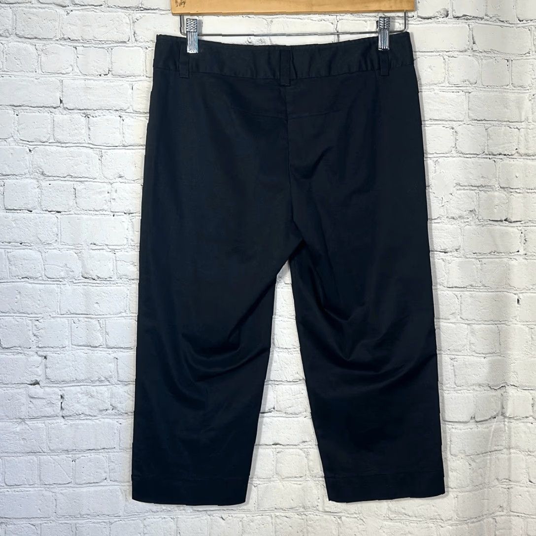 Trina Turk Trina Turk Black Capri Cropped Pants size 6 Womens Dress Pants Multicolor Capris 6 B74 Size 28" / US 6 / IT 42 - 3 Thumbnail