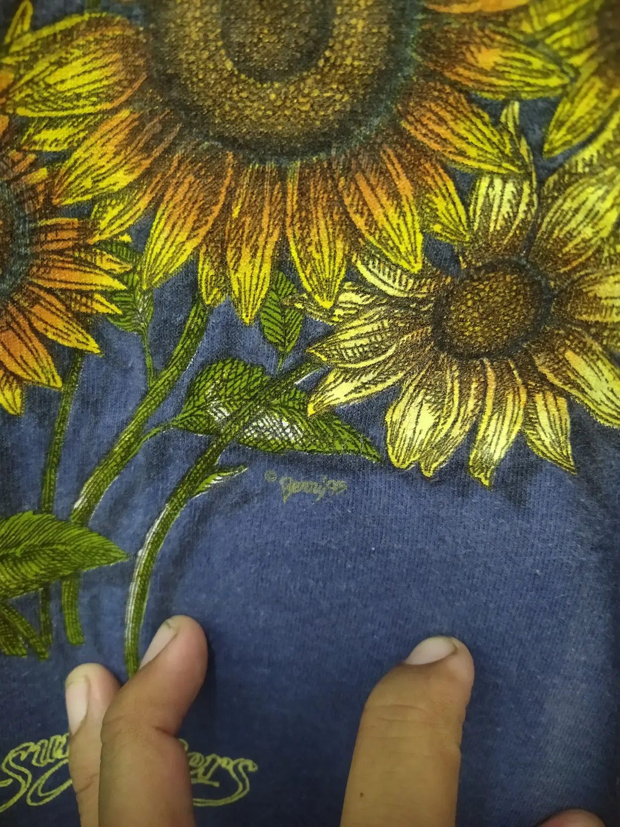 Vintage Vintage 90s The Nature Company Sunflower T-Shirt Size US XL / EU 56 / 4 - 7 Thumbnail