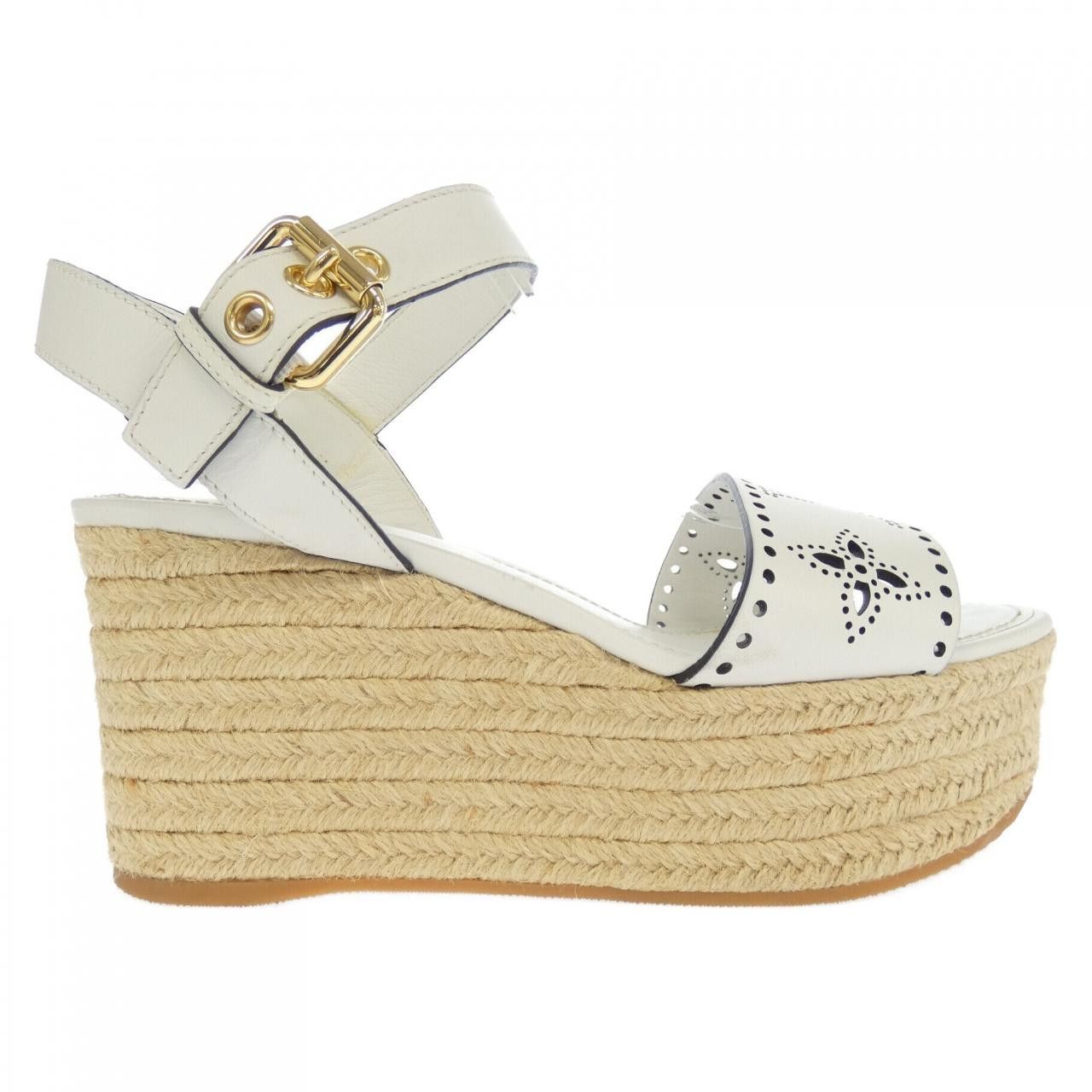 Louis Vuitton Louis Vuitton Louis Vuitton Starboard Line Sandals Leather Shoes DUTY FREE for USA Size ONE SIZE - 1 Thumbnail