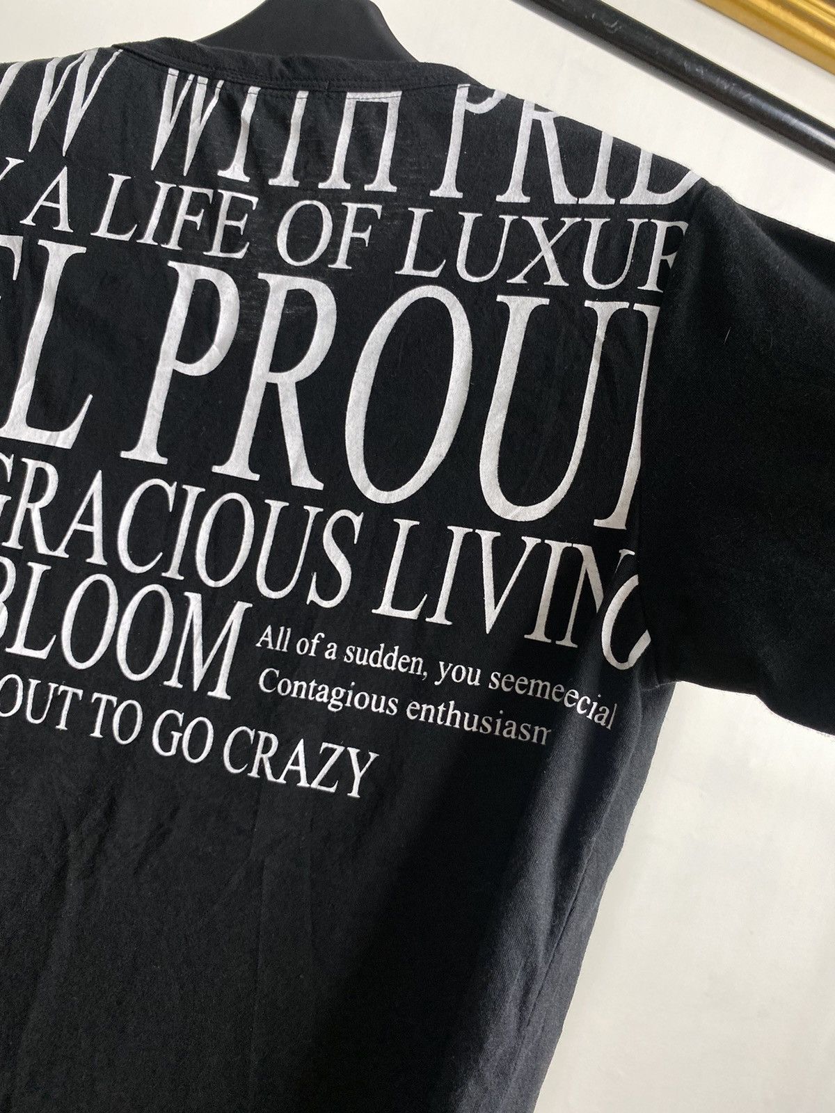 If Six Was Nine × Japanese Brand × Le Grande Bleu (L.G.B.) Clash Ahead Poem Art Tshirt Size US S / EU 44-46 / 1 - 8 Thumbnail