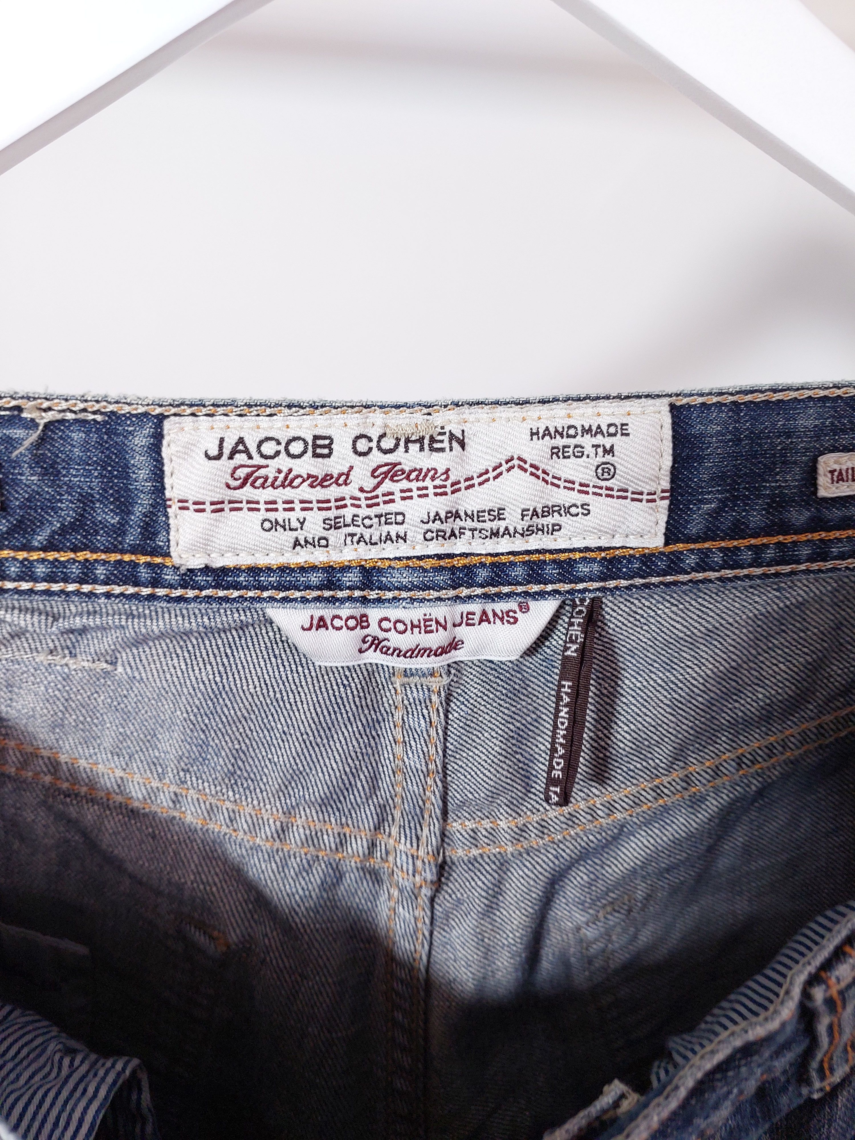 Jacob Cohen Mens Jeans 36 Gray Made In Italy
