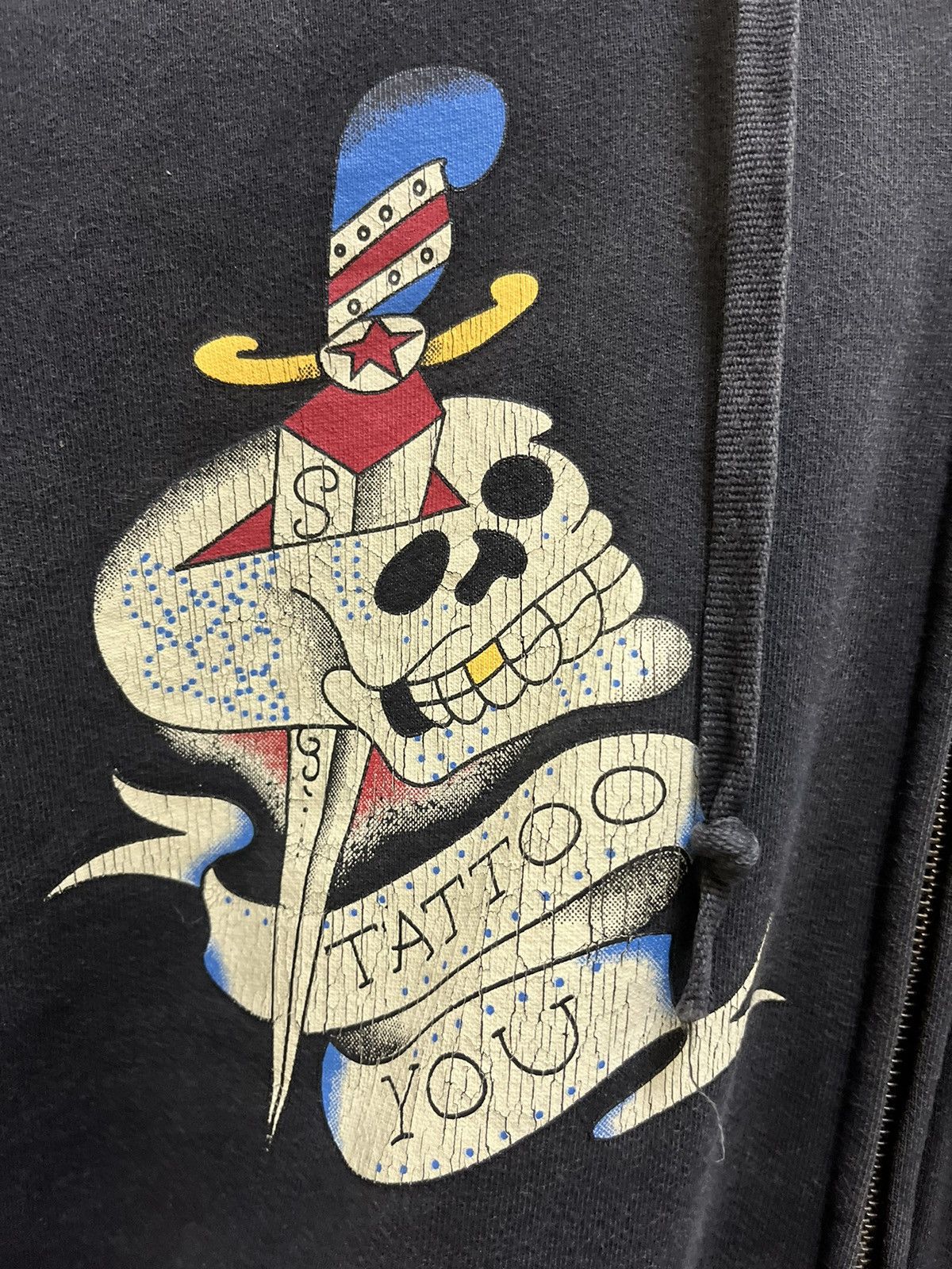Ed Hardy Iconic Ed Hardy Embroidered Tatoo Los Angeles Hoodie Size US L / EU 52-54 / 3 - 11 Thumbnail