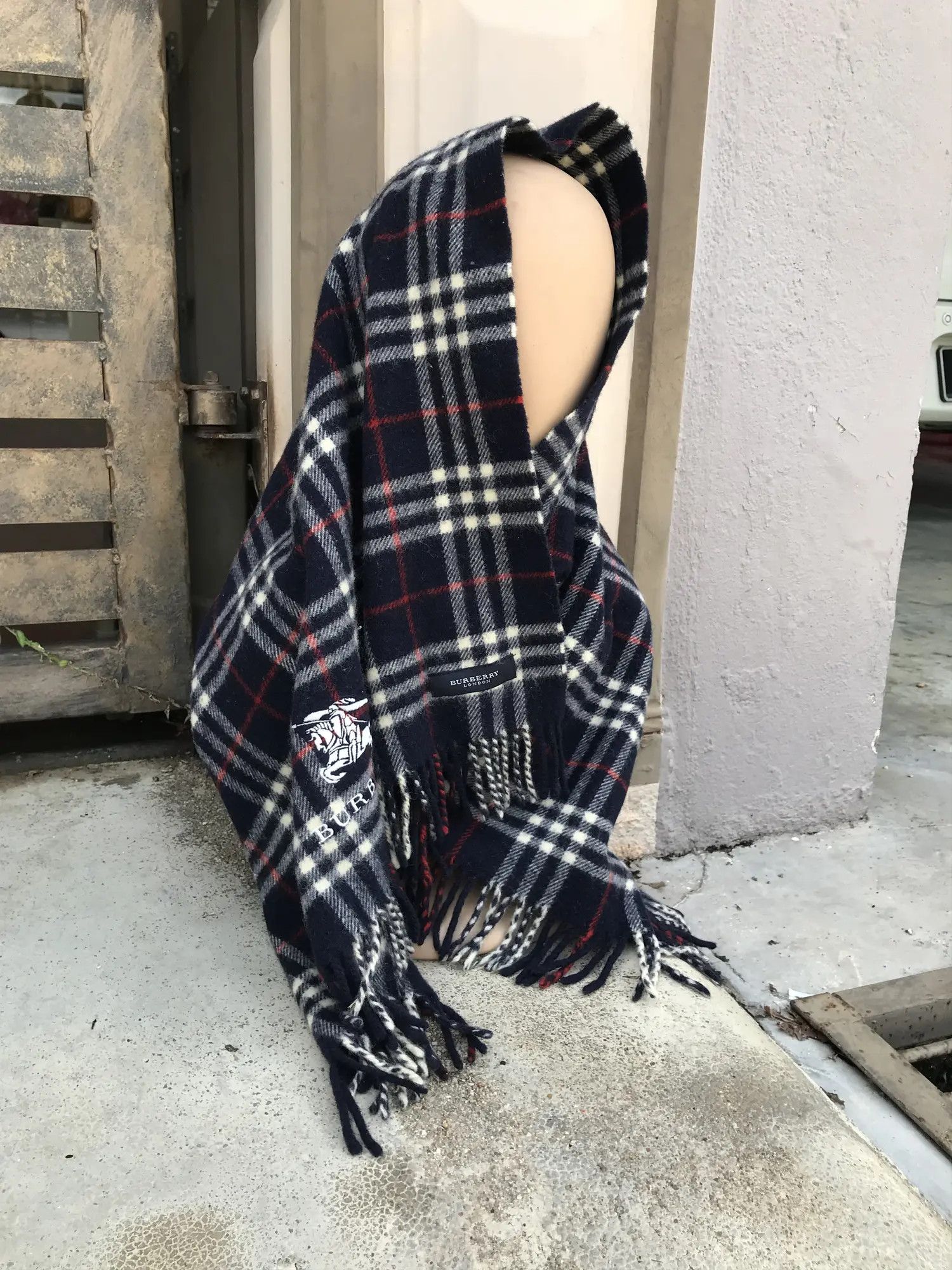 Burberry Burberry Novacheck Scarf Wool Size ONE SIZE - 5 Thumbnail