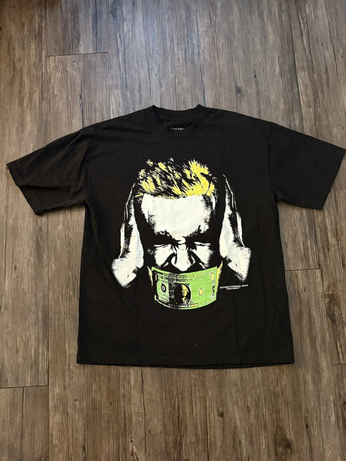 Nothing Personal Nothing personal T shirt Size large(NEW) Size US L / EU 52-54 / 3 - 1 Thumbnail