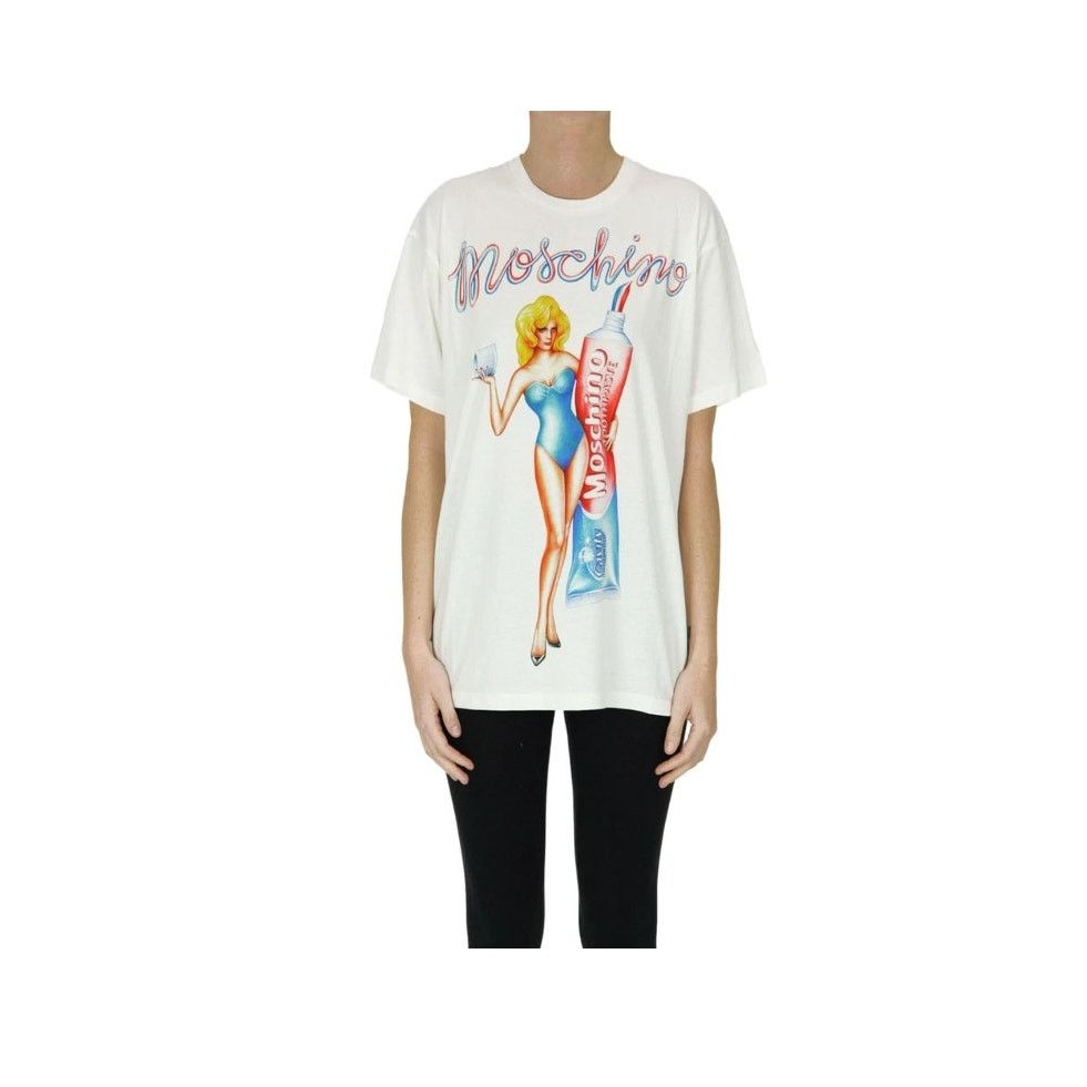 Moschino AW19 Moschino Jeremy Scott Toothpaste Oversized T-shirt Tee Size XS / US 0-2 / IT 36-38 - 8 Thumbnail