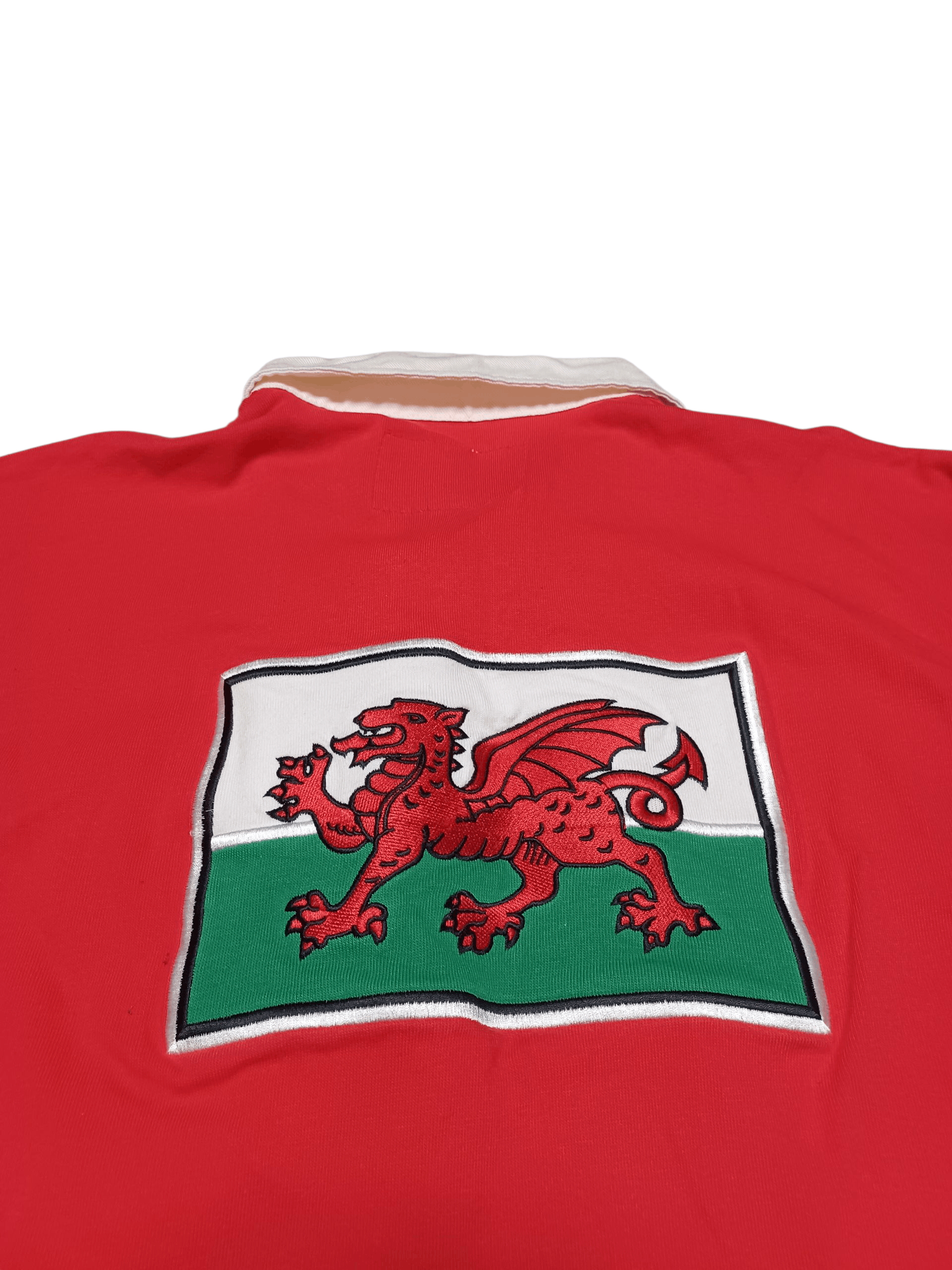 Cotton Traders WALES RUGBY TEAM VINTAGE COTTON TRADERS RUGBY SHIRT Size US L / EU 52-54 / 3 - 4 Thumbnail