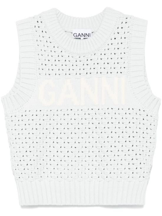 GANNI Women Sweater K2348 628 White