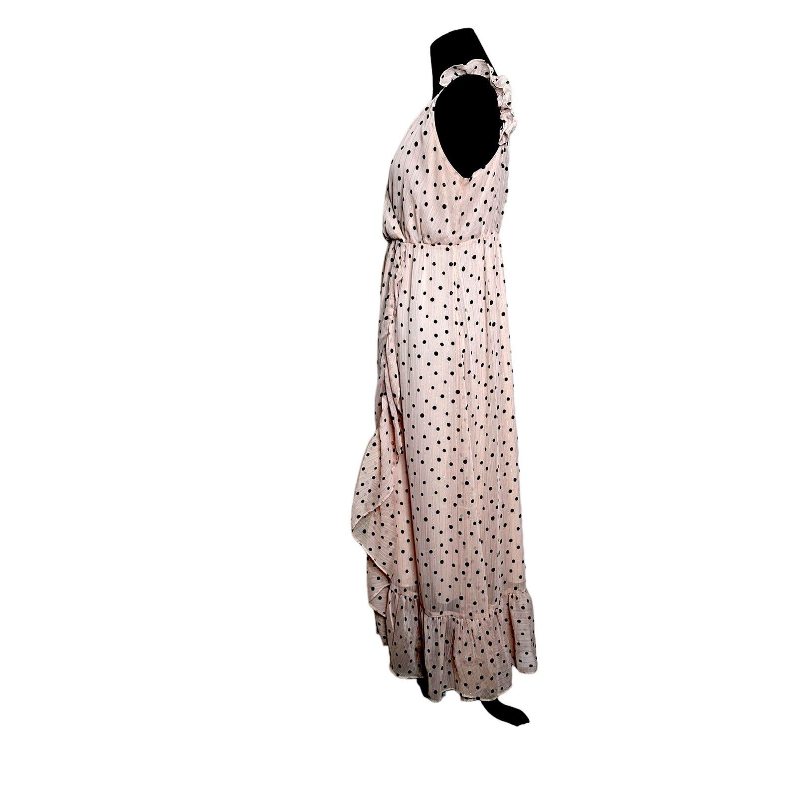 Madewell Madewell Polka Dots Ruffle Straps Maxi Dress Size 4 Size S / US 4 / IT 40 - 16 Thumbnail