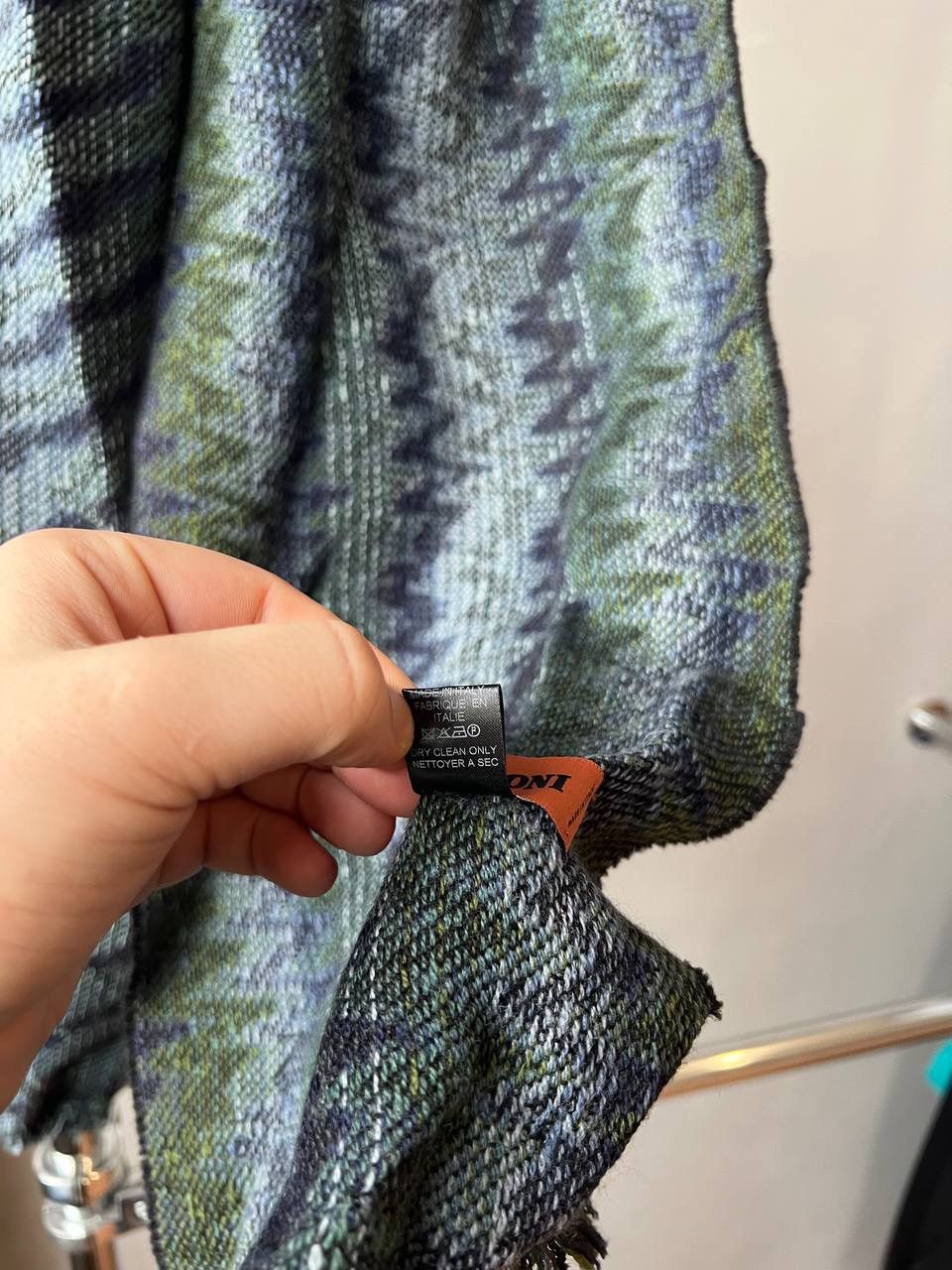 Missoni MISSONI MADE IN ITALY LANA WOOL ABSTRACT SCARF 138/27 CM Size ONE SIZE - 6 Thumbnail