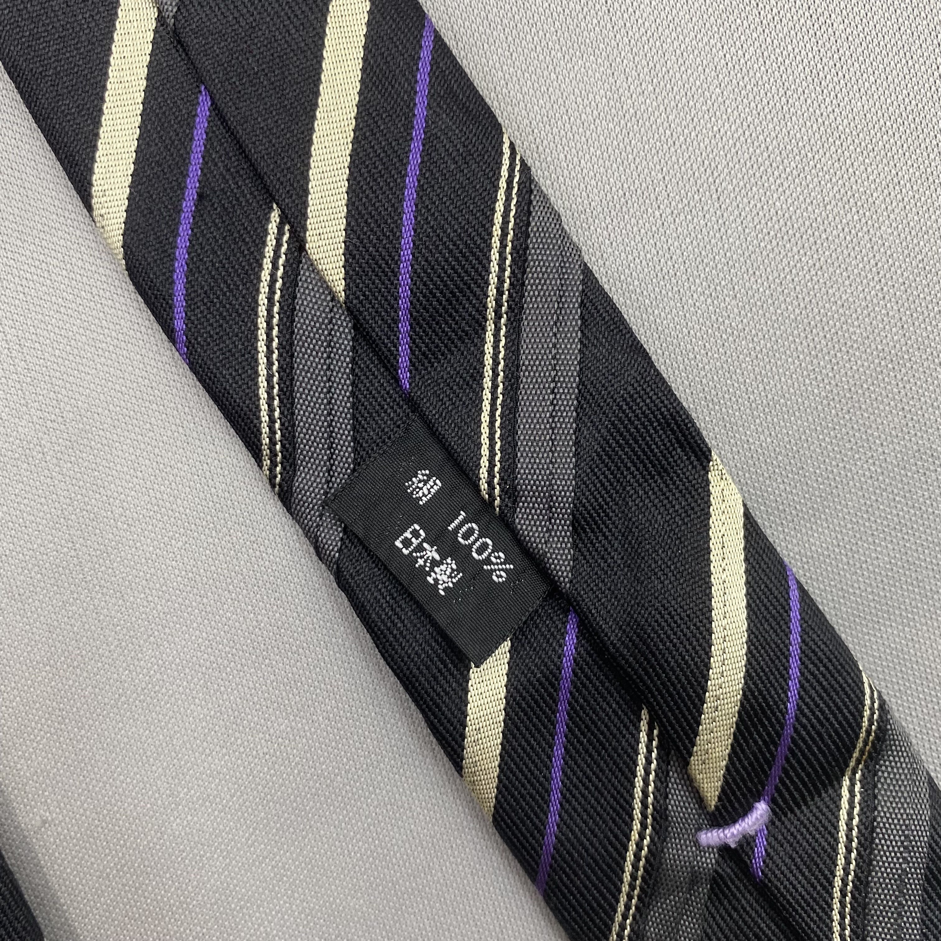 Katharine Hamnett London Vintage Katharine Hamnett SILK Necktie Cravate Pure Silk Size ONE SIZE - 9 Thumbnail