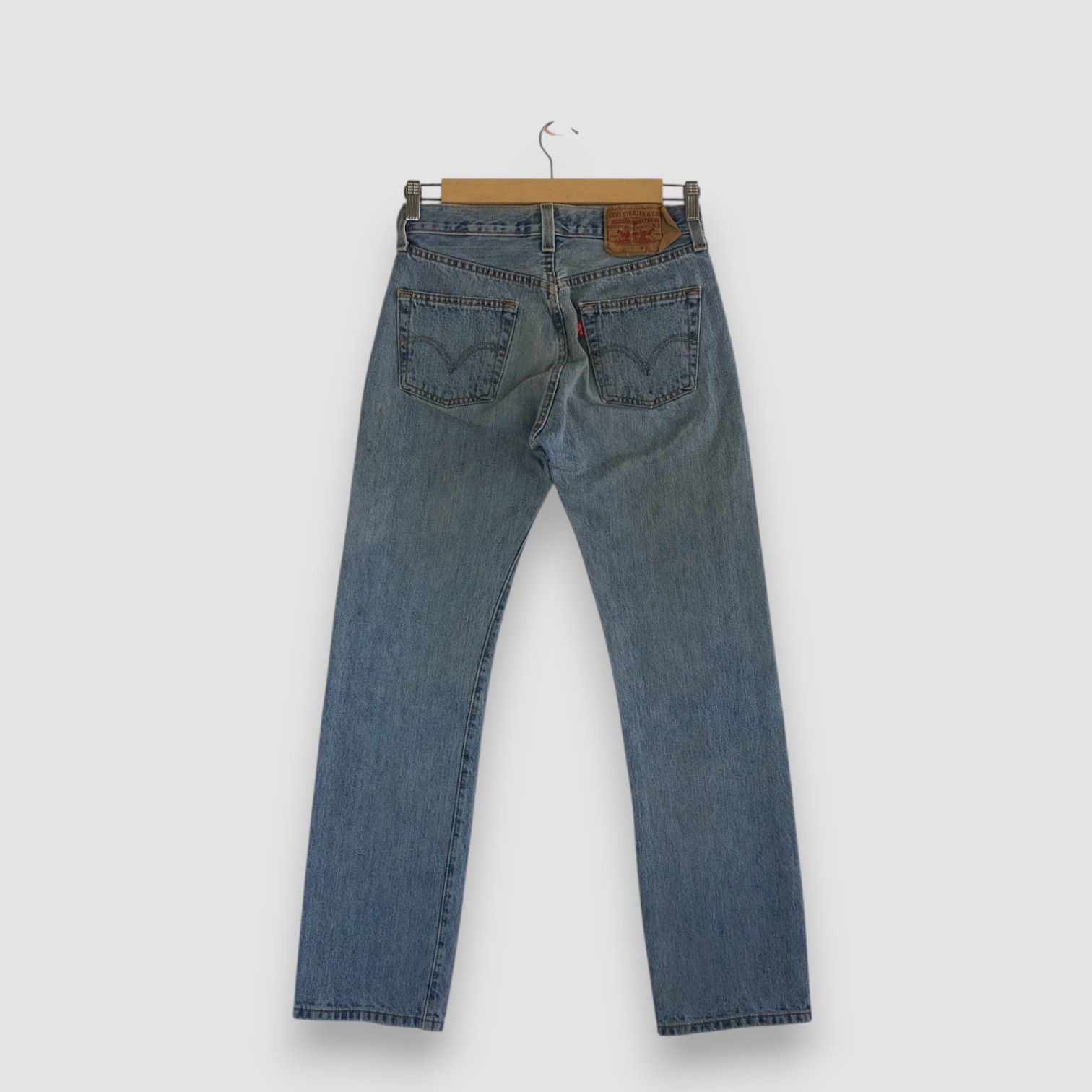 Levi's Vintage Distressed Levis 501 Jeans Levi's Light Wash Denim Size 24" / US 00 / IT 34 - 2 Thumbnail