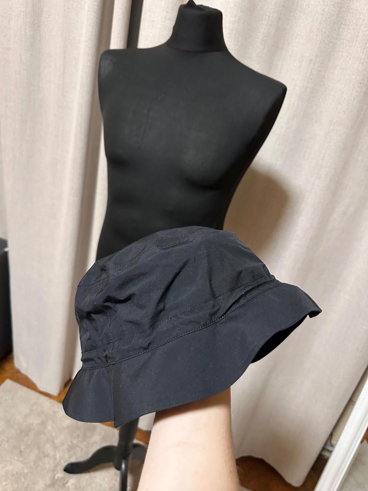 Herno Herno Black Laminar Hat Panama Sz 58 Size ONE SIZE - 3 Thumbnail