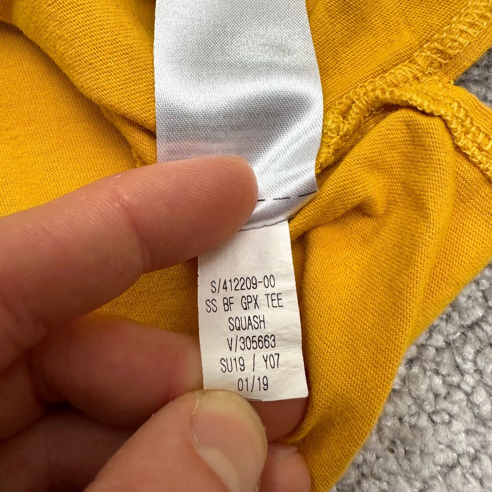 Old Navy Old Navy T-Shirt Womens Large Orange Cotton Pocket Tee Round Neck Short Sleeve Size L / US 10 / IT 46 - 6 Thumbnail