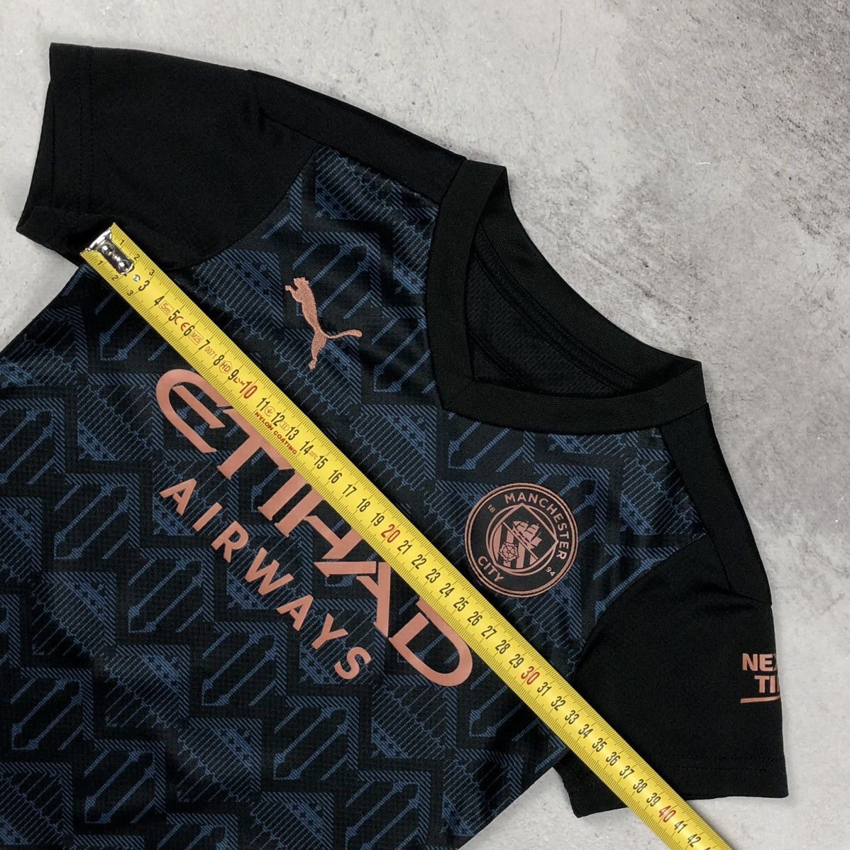 Puma Manchester City 2020-2021 Puma Kun Aguero Soccer Kids Jersey Size US XXS / EU 40 - 14 Thumbnail