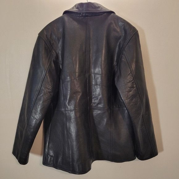 Other The Olde Hide House Black Leather Jacket - Size M Size M / US 6-8 / IT 42-44 - 2 Thumbnail