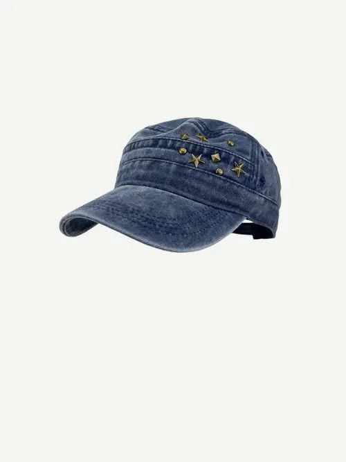 VIBE Y2K Japan Stars Cadet Hat Size ONE SIZE - 3 Thumbnail