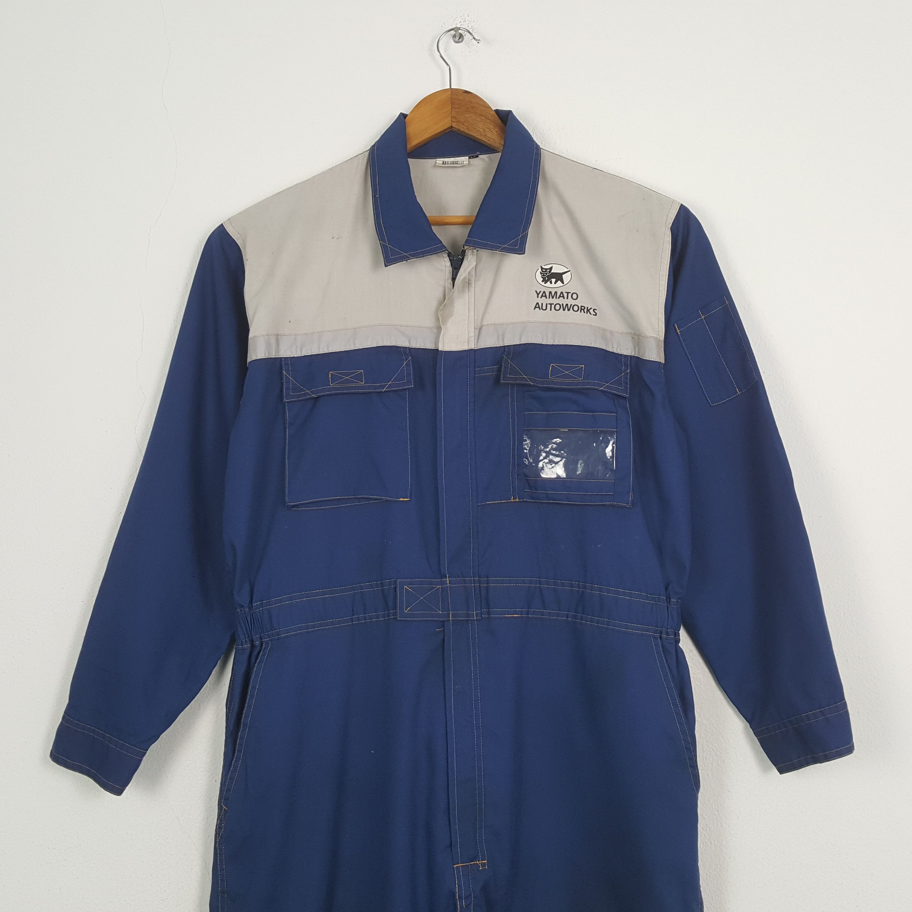 Vintage Yamato Autoworks Workwear Coverall Jacket C300N3 Size US M / EU 48-50 / 2 - 5 Thumbnail