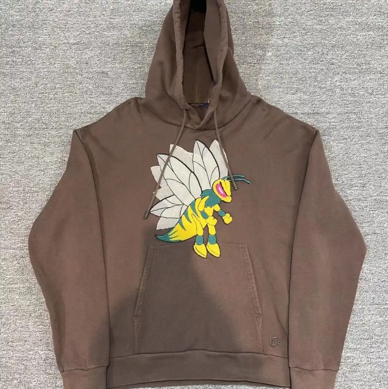 Louis Vuitton Louis Vuitton Brown Cotton Blend Men's Hoodie 0089 Size US XL / EU 56 / 4 - 1 Thumbnail