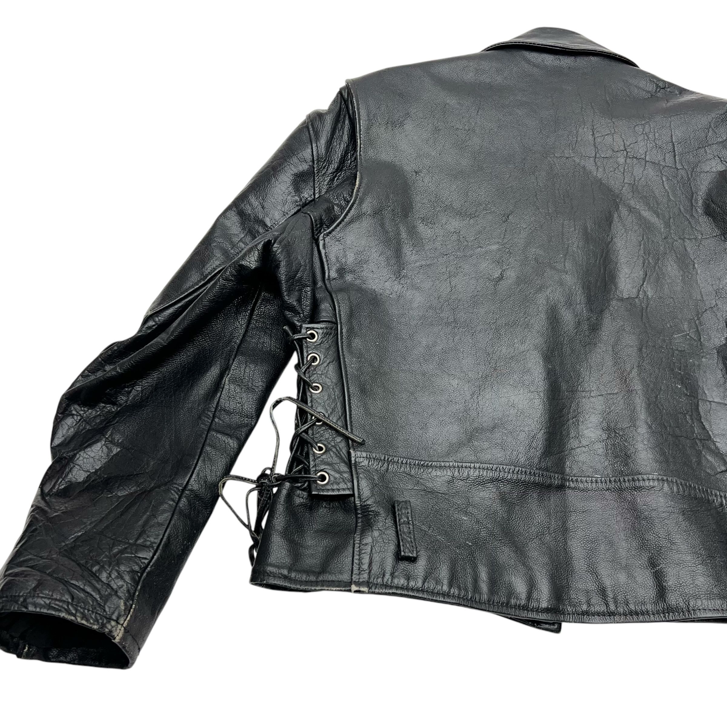Cosa Nova × Vintage Vintage Cosa Nova Biker Leather Jacket Size US L / EU 52-54 / 3 - 11 Thumbnail