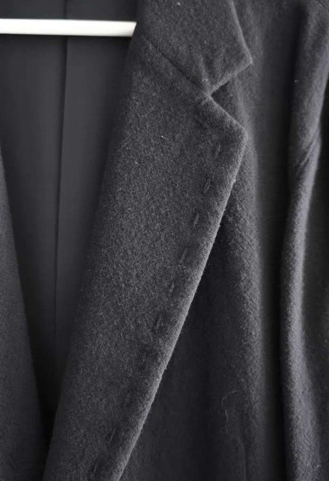 Yohji Yamamoto Yohji Yamamoto 05aw Hand-Stitched Silver Button Blazer K4 Size US L / EU 52-54 / 3 - 3 Thumbnail