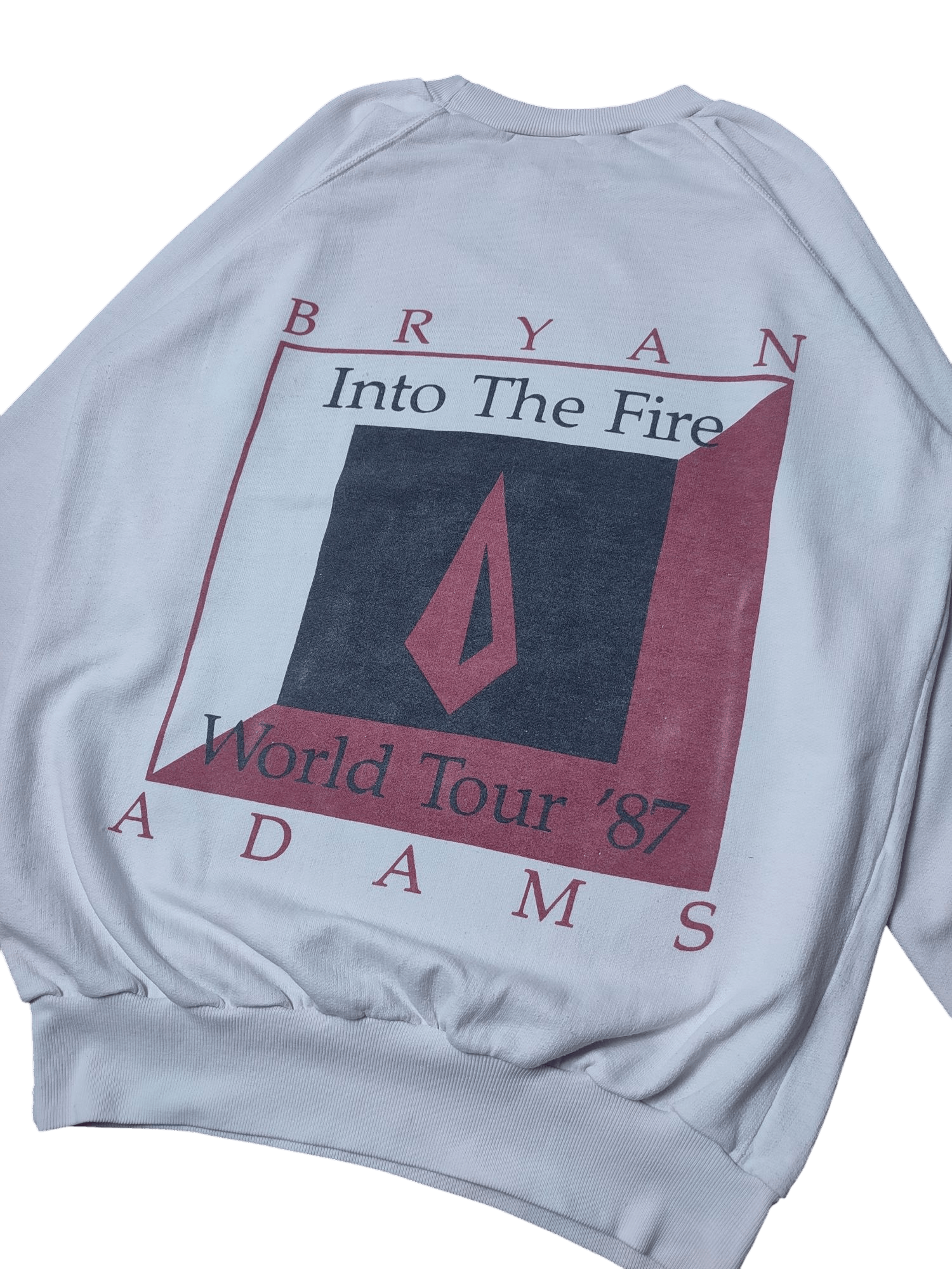 Band Tees 1987 Bryan Adams Into the Fire Tour Sweatshirt Size US S / EU 44-46 / 1 - 7 Thumbnail