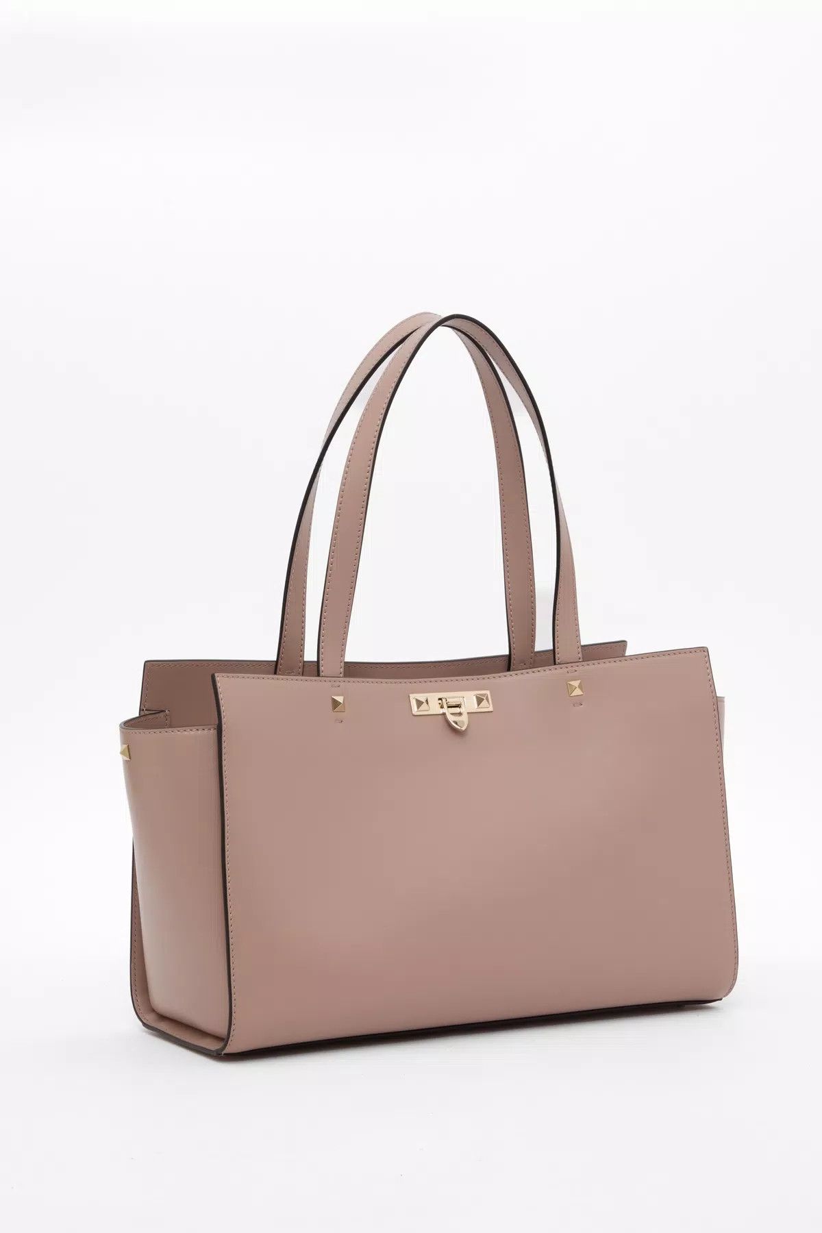 Valentino oc11z0725 Size:OS/Fierce Large Calfskin Bag in Brown/Gray Size ONE SIZE - 2 Thumbnail